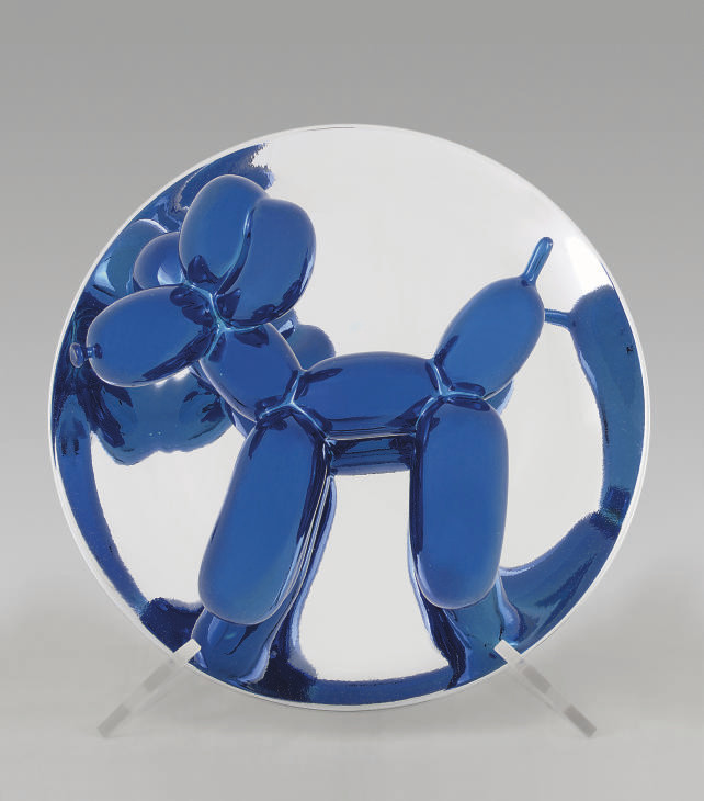 Jeff Koons — Собака на воздушном шаре (синяя)