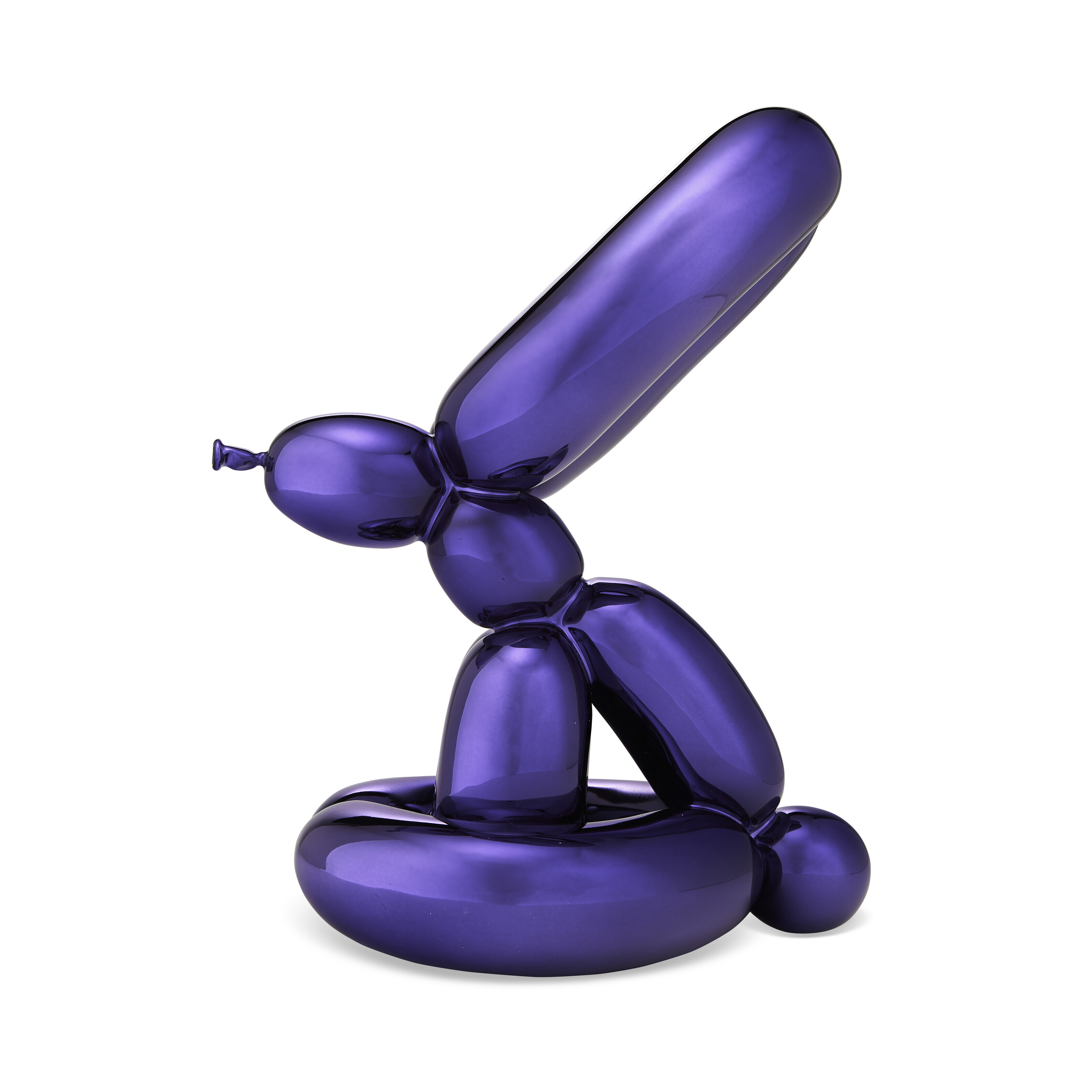 Jeff Koons — Воздушный лебедь (пурпурный), Воздушная обезьянка (оранжевый) и воздушный кролик (фиолетовый), изображение 5
