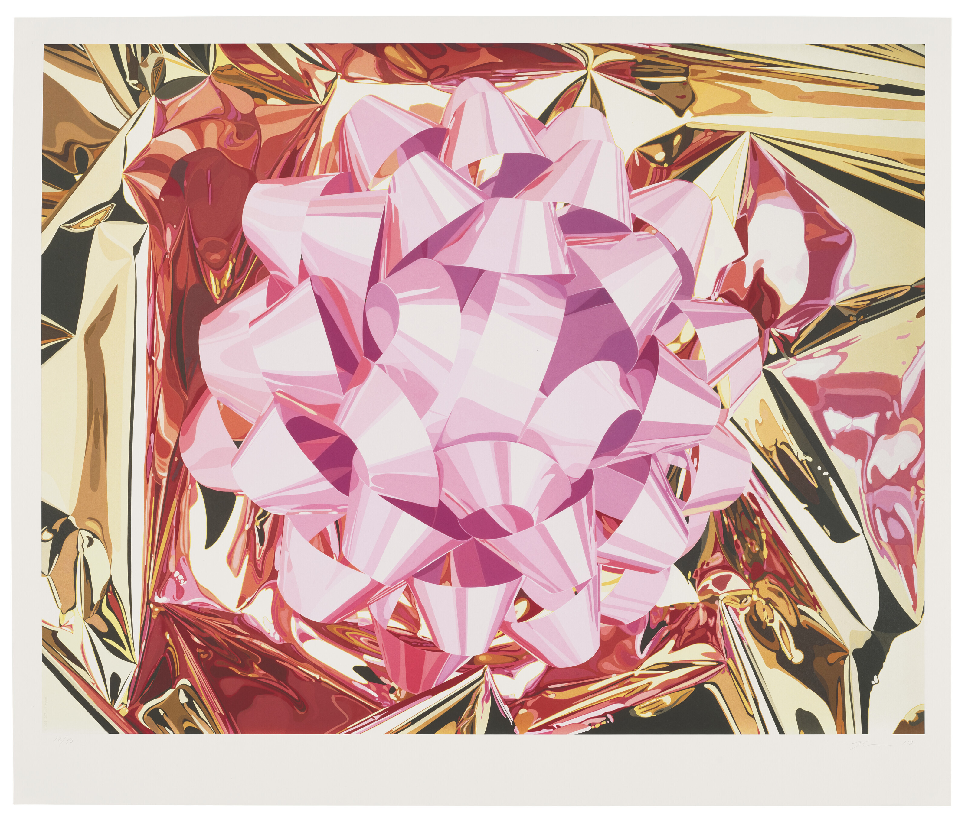 Jeff Koons — Розовый бант, серия "Празднование", 1995-1997
