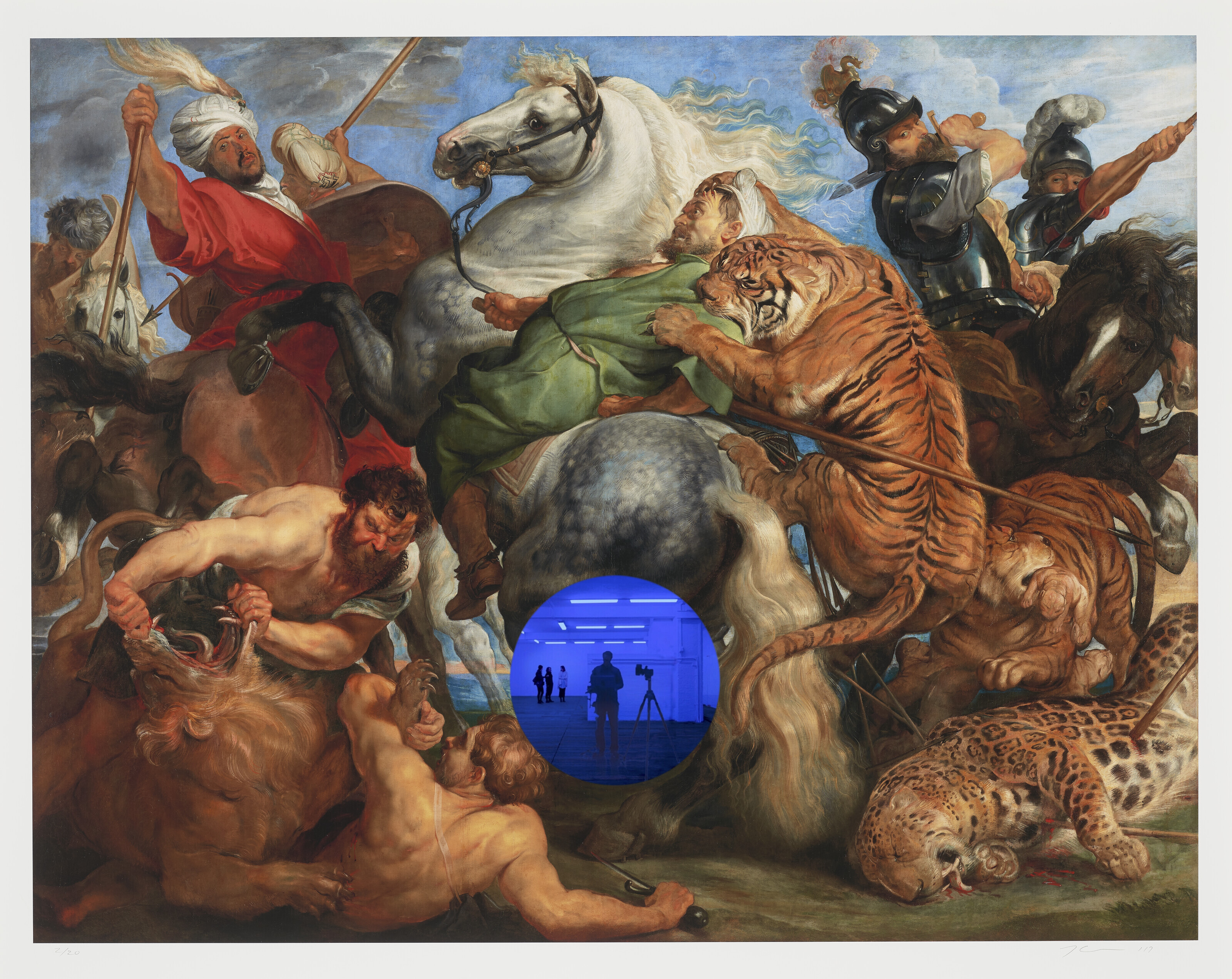 Jeff Koons — Пристальный взгляд (Охота на тигра Рубенса)
