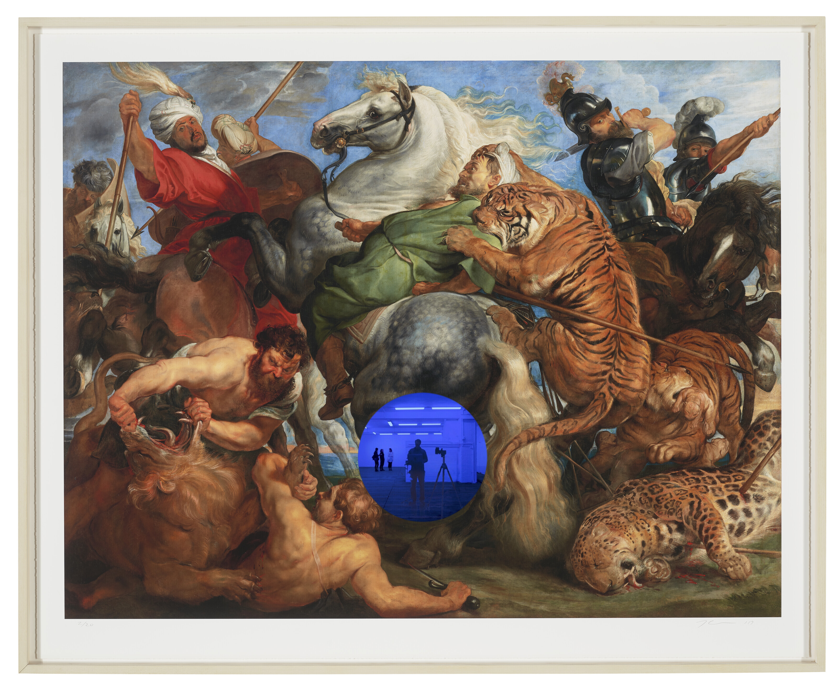 Jeff Koons — Пристальный взгляд (Охота на тигра Рубенса), изображение 2