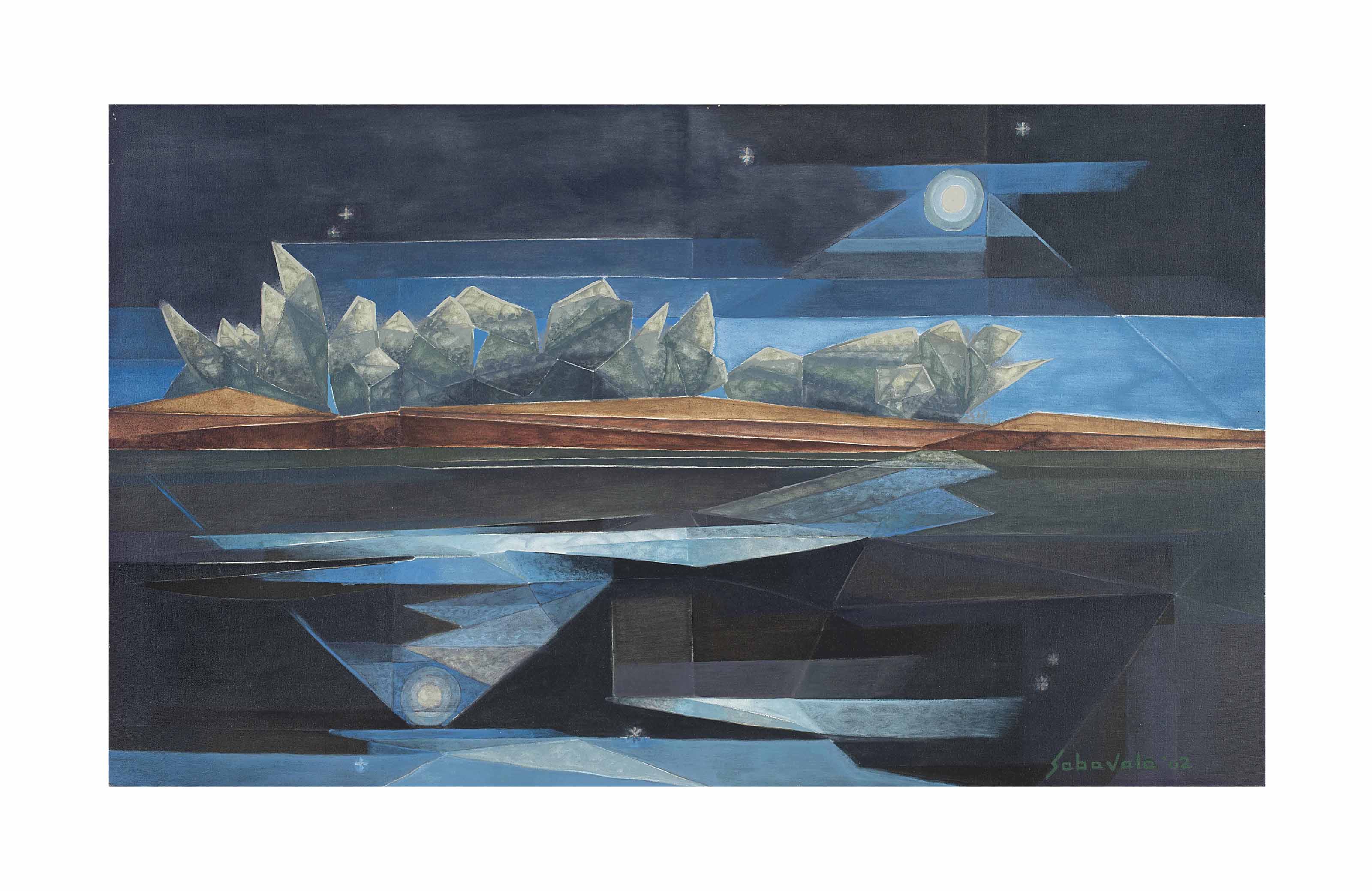 Jehangir Sabavala — Казуариновая линия III