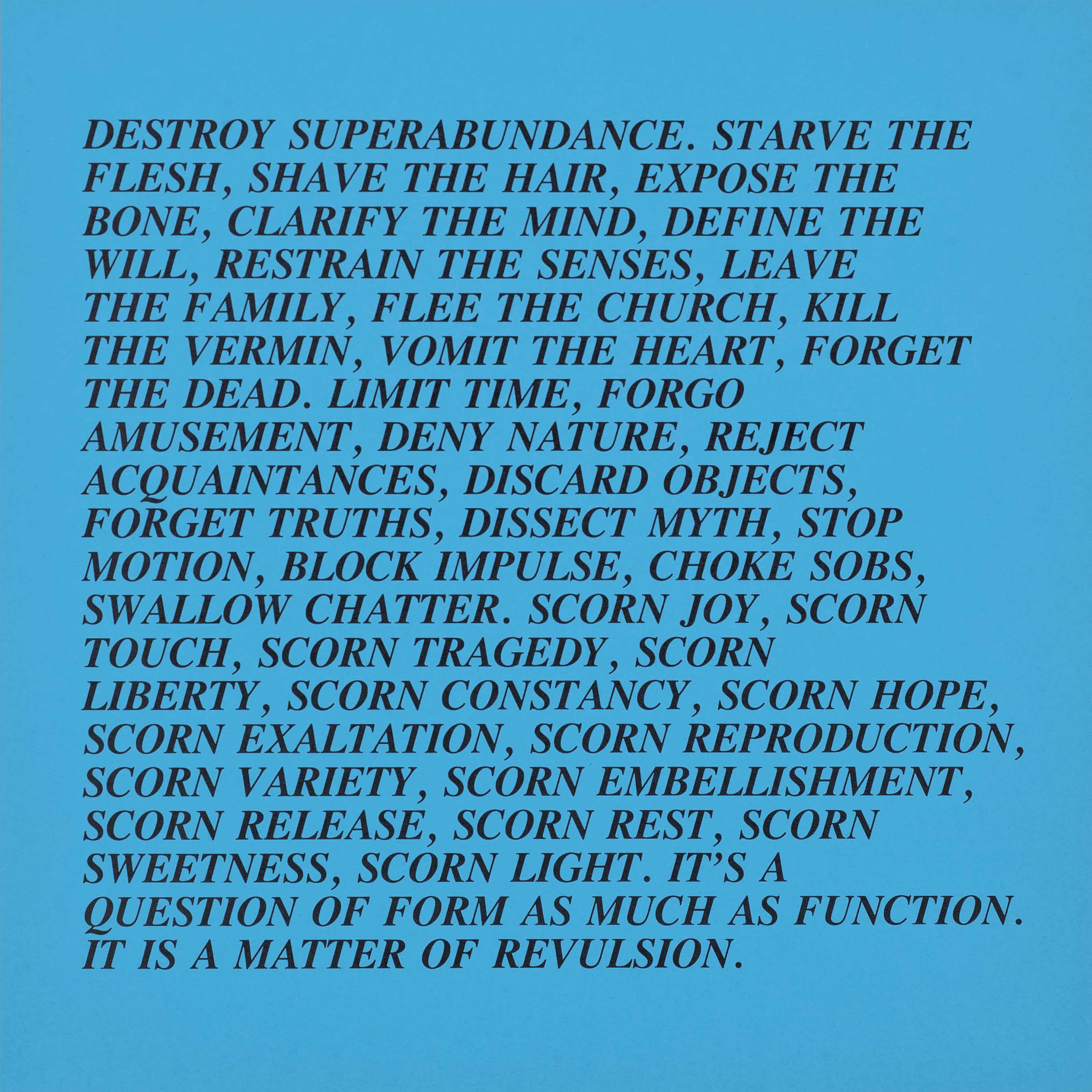 Jenny Holzer — Прописные истины и эссе