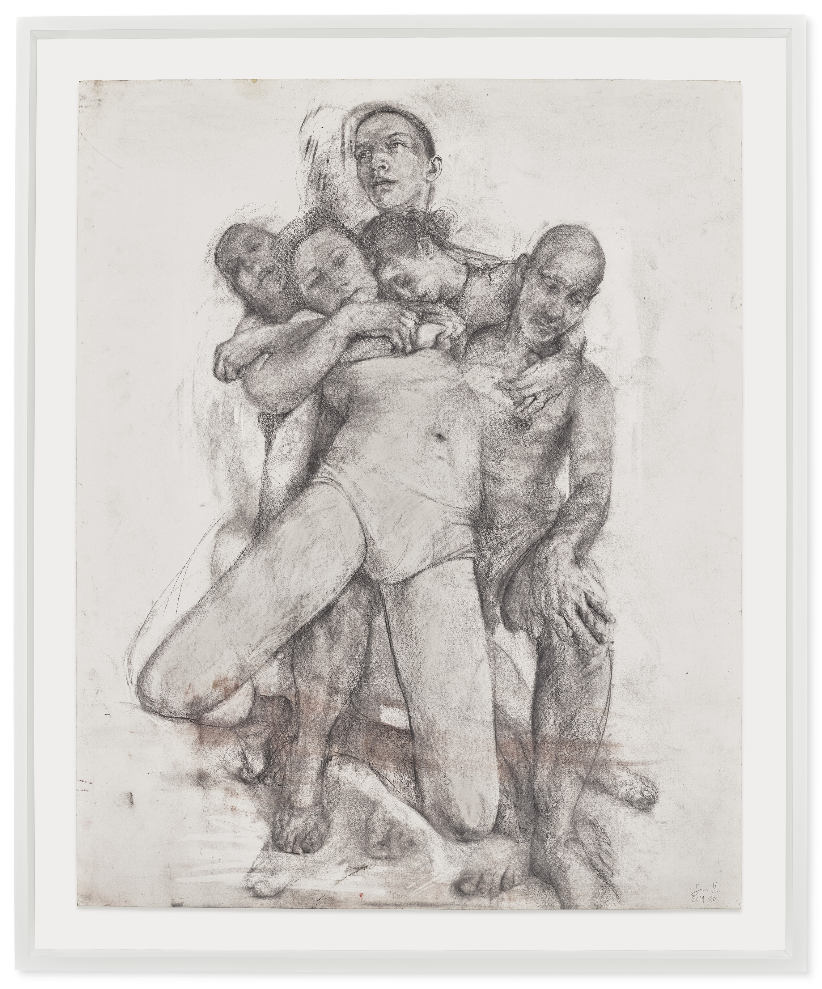 Jenny Saville — Этюд для Пьеты IV, изображение 2