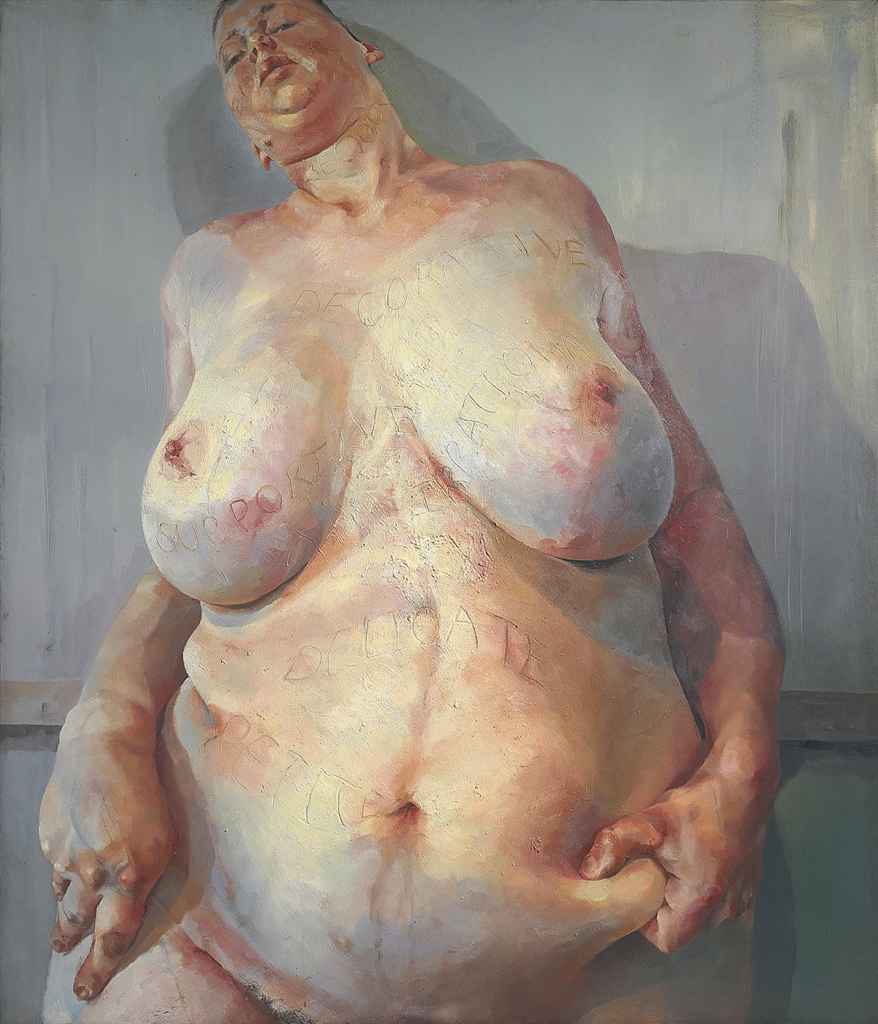 Jenny Saville — Заклейменный