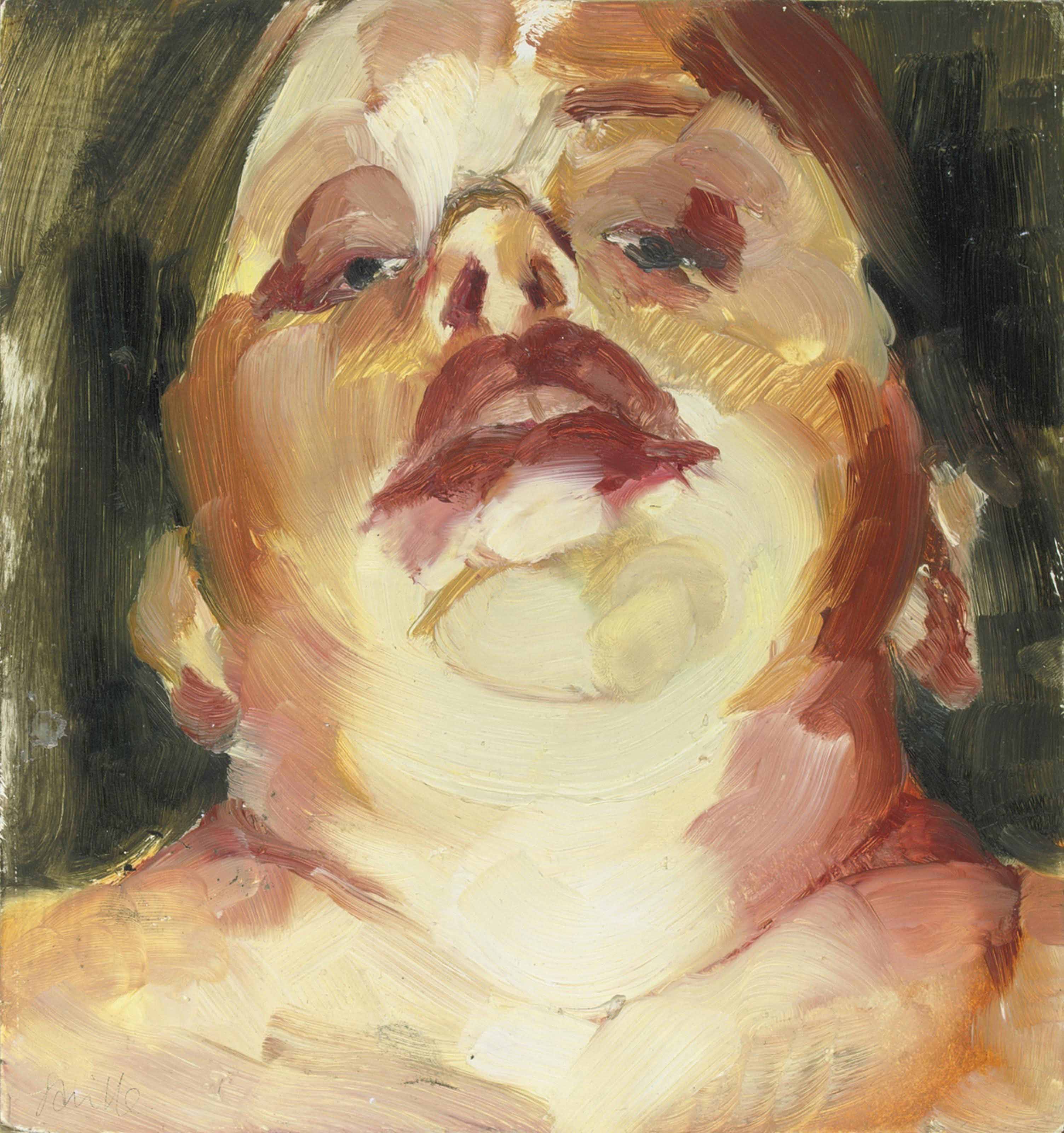 Jenny Saville — Автопортрет