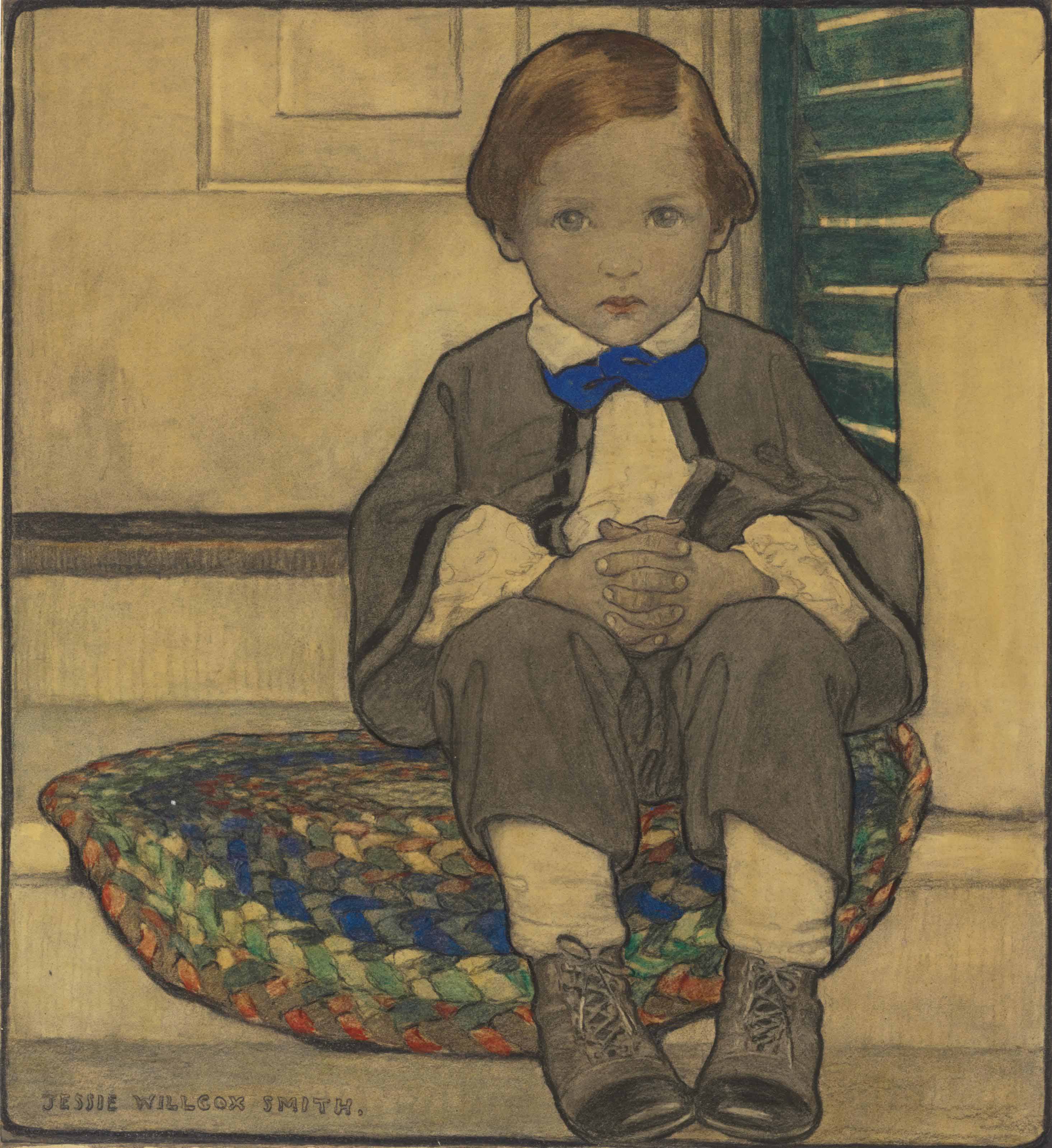 Jessie Willcox Smith — "Когда папа был маленьким мальчиком"