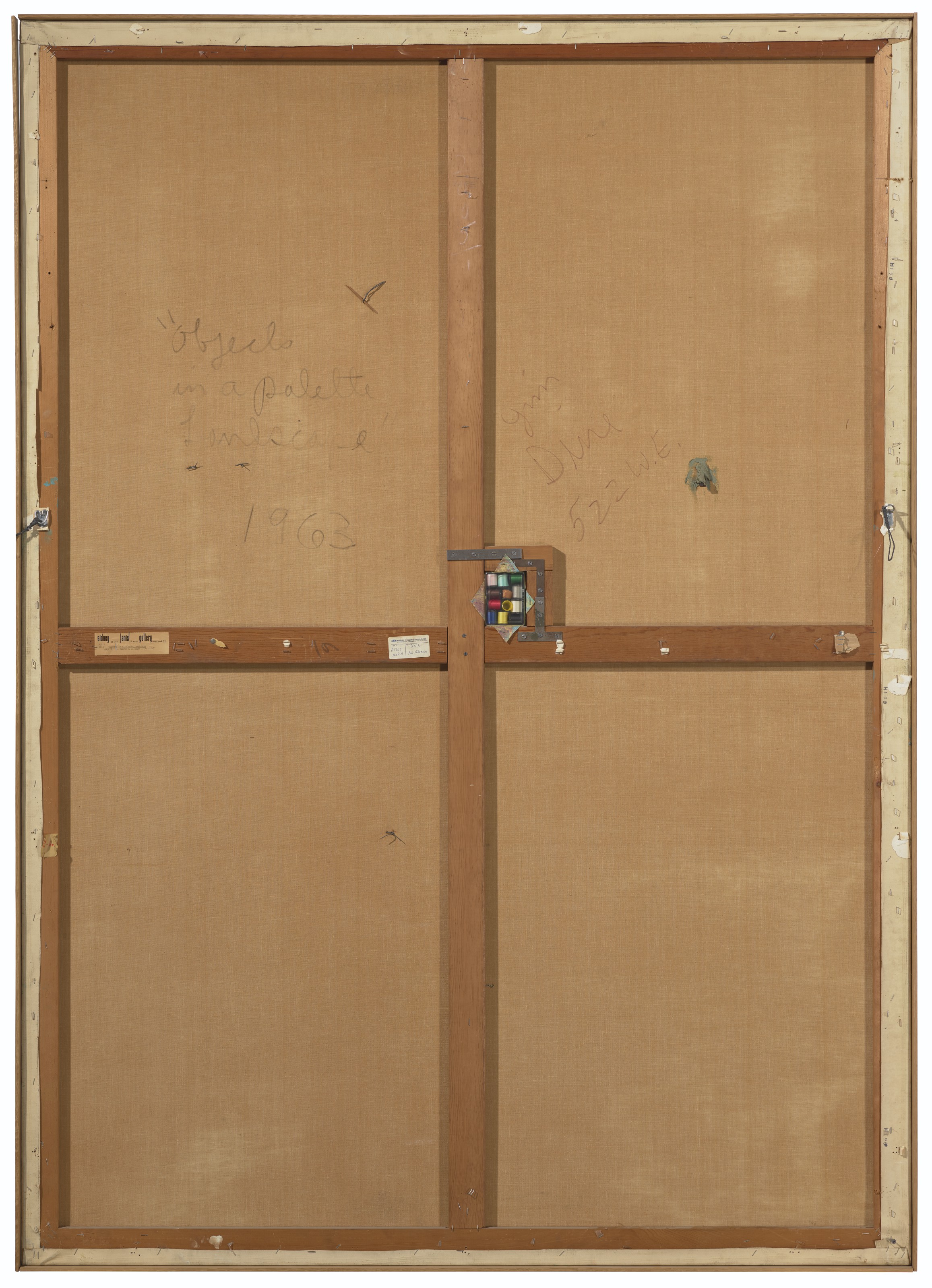 Jim Dine — Объекты в пейзаже палитры, изображение 2