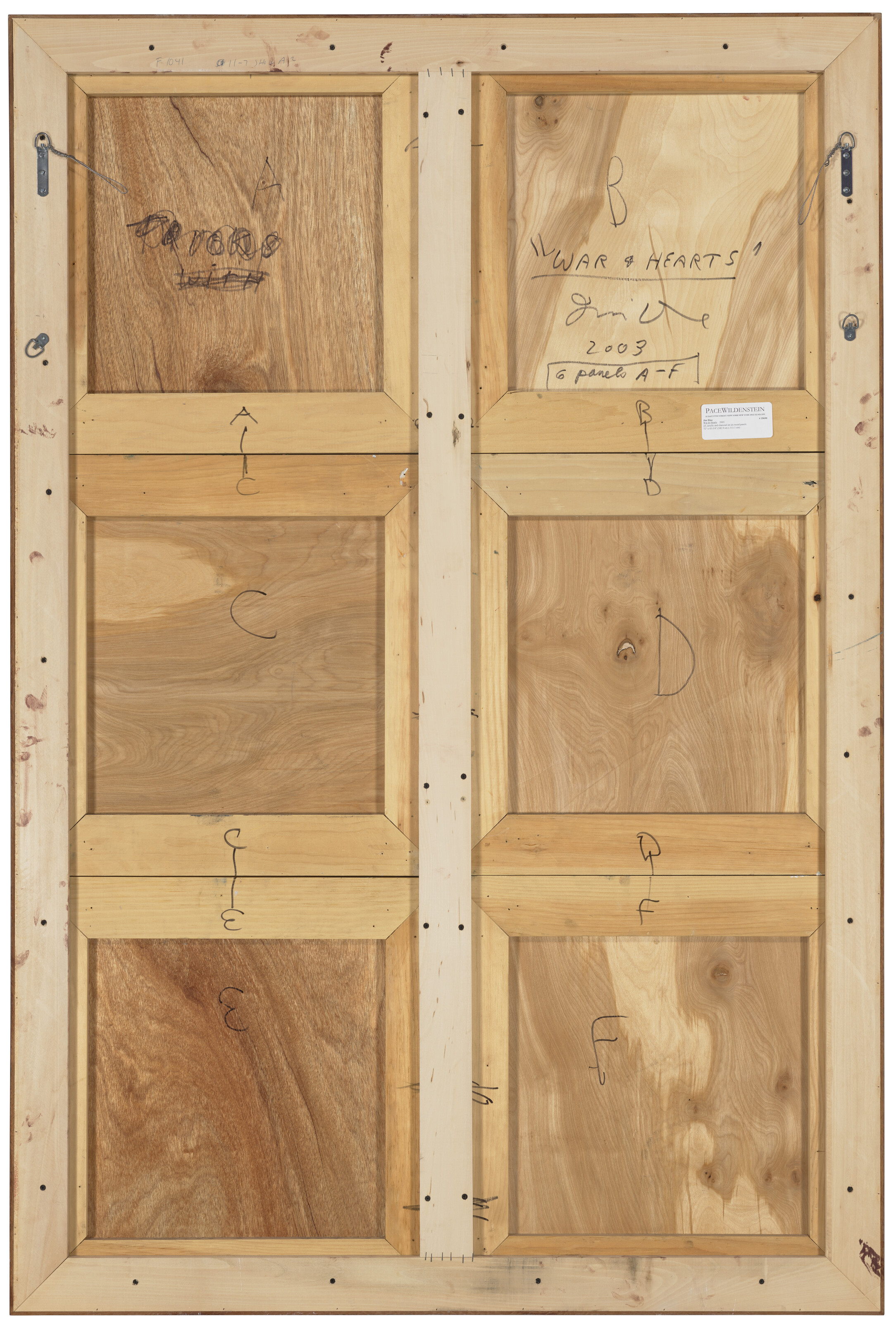 Jim Dine — Война и сердца, изображение 3