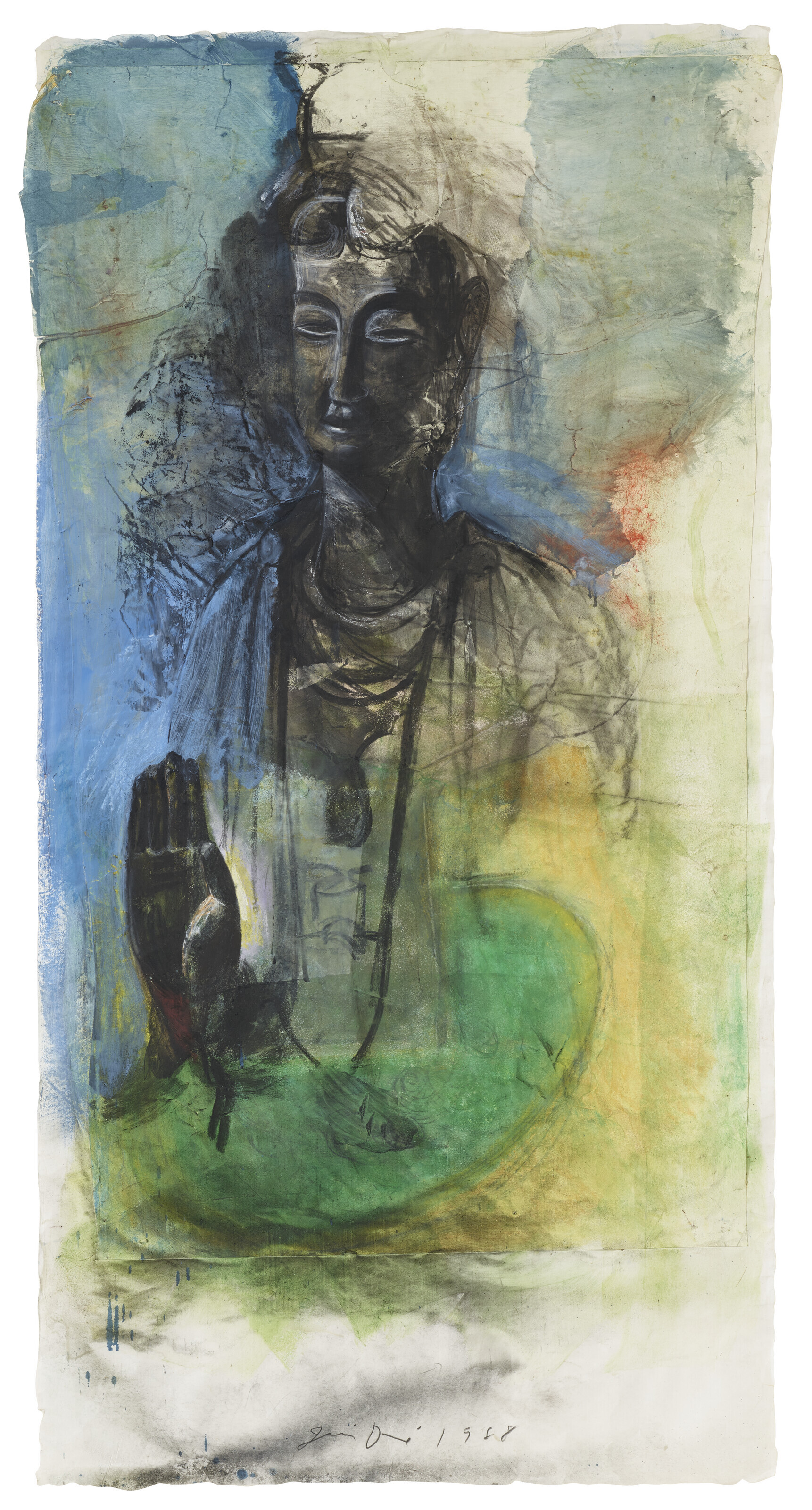 Jim Dine — Зеленый бассейн, изображение 1