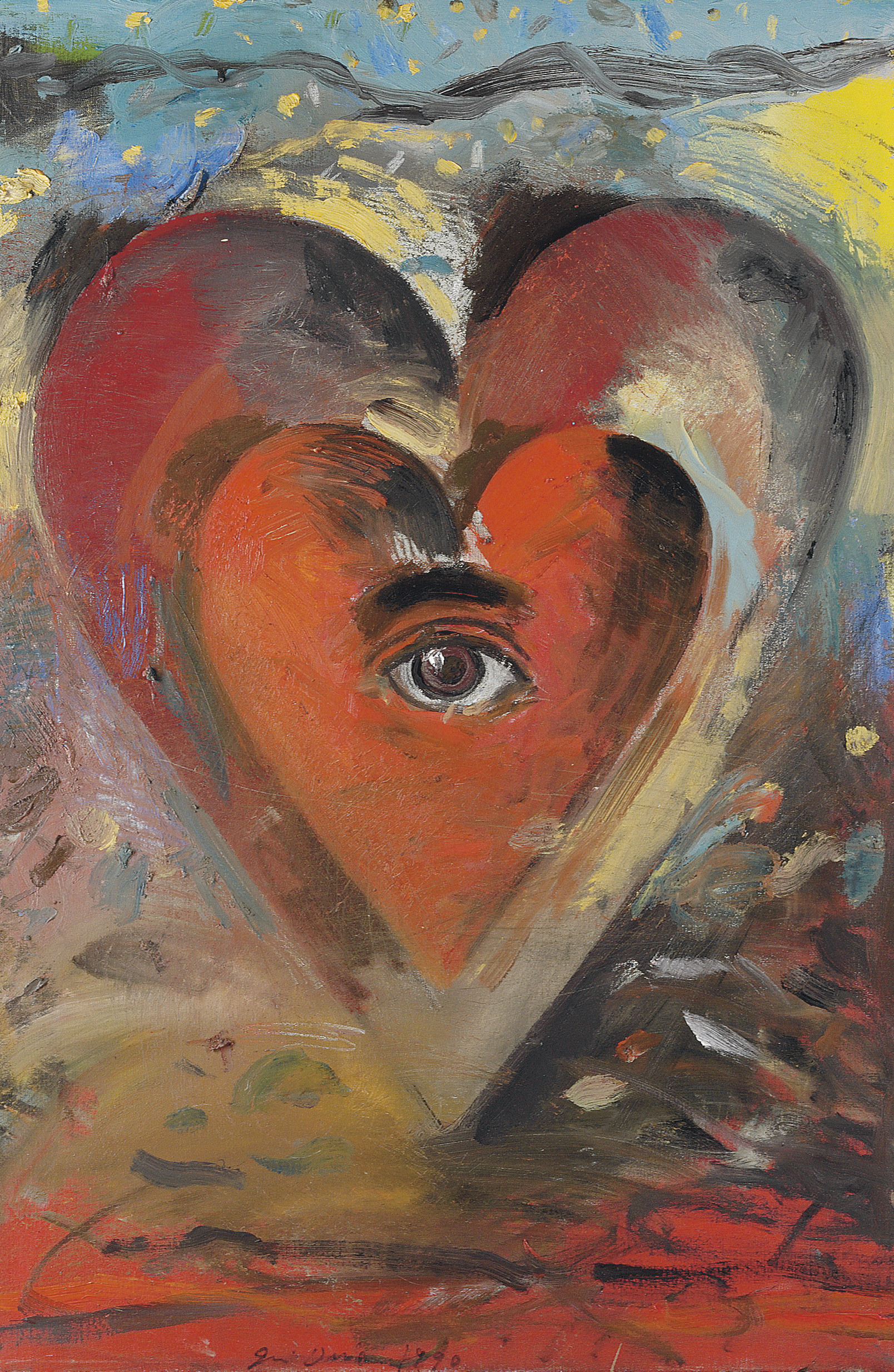 Jim Dine — Грехопадение (4-я версия)