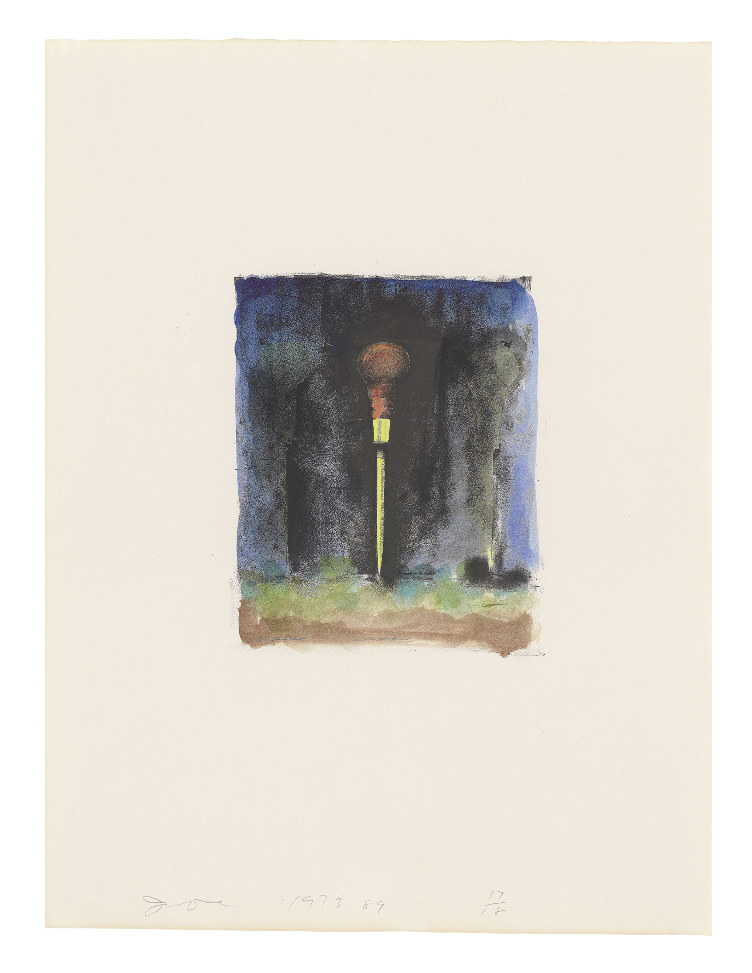 Jim Dine — Десять раскрашенных вручную зимних принадлежностей II, изображение 3
