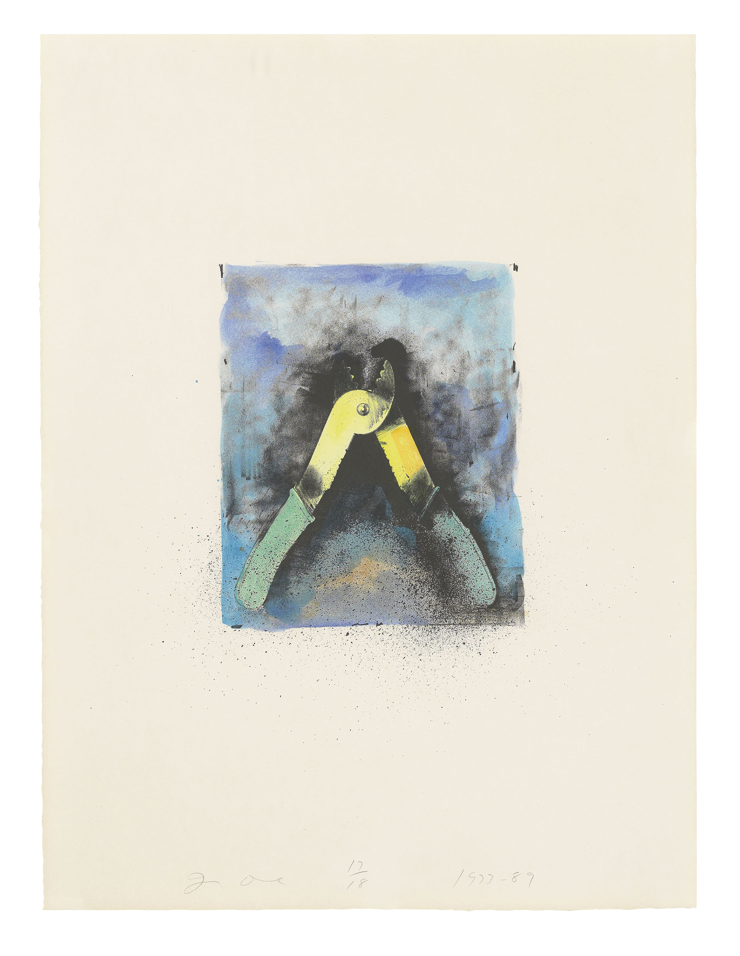Jim Dine — Десять раскрашенных вручную зимних принадлежностей II, изображение 10