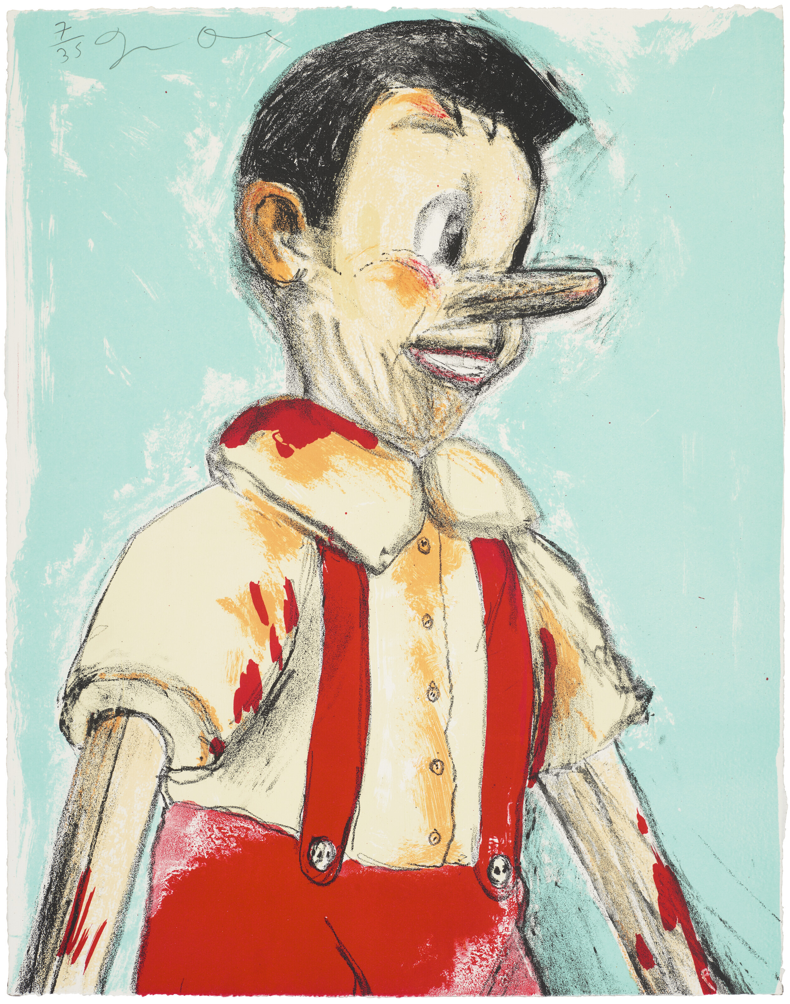 Jim Dine — Пиноккио, изображение 2