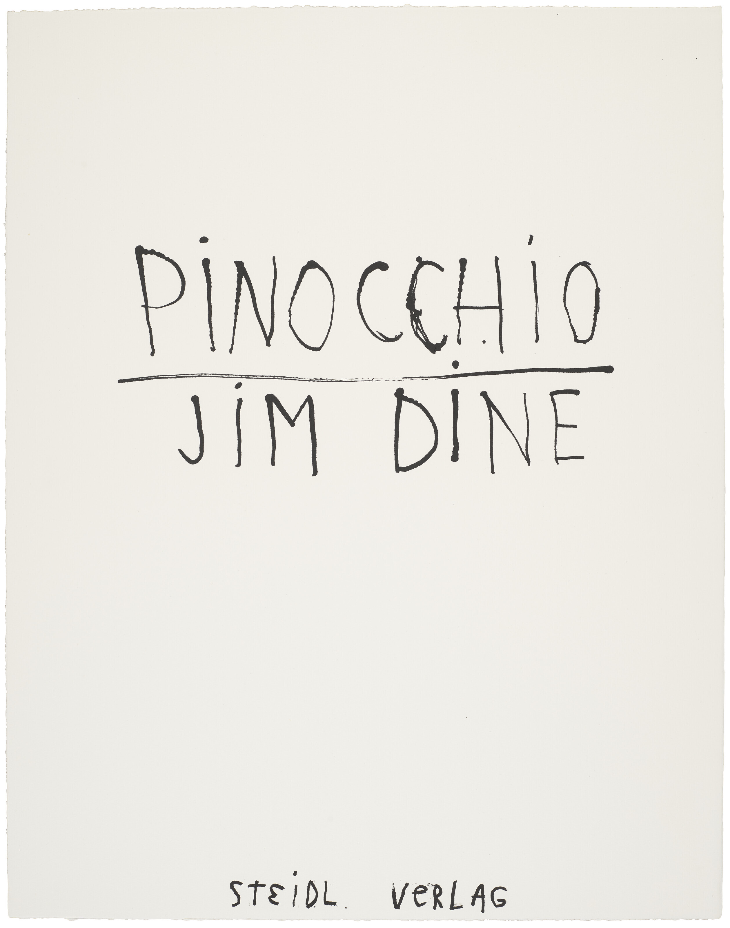 Jim Dine — Пиноккио, изображение 12