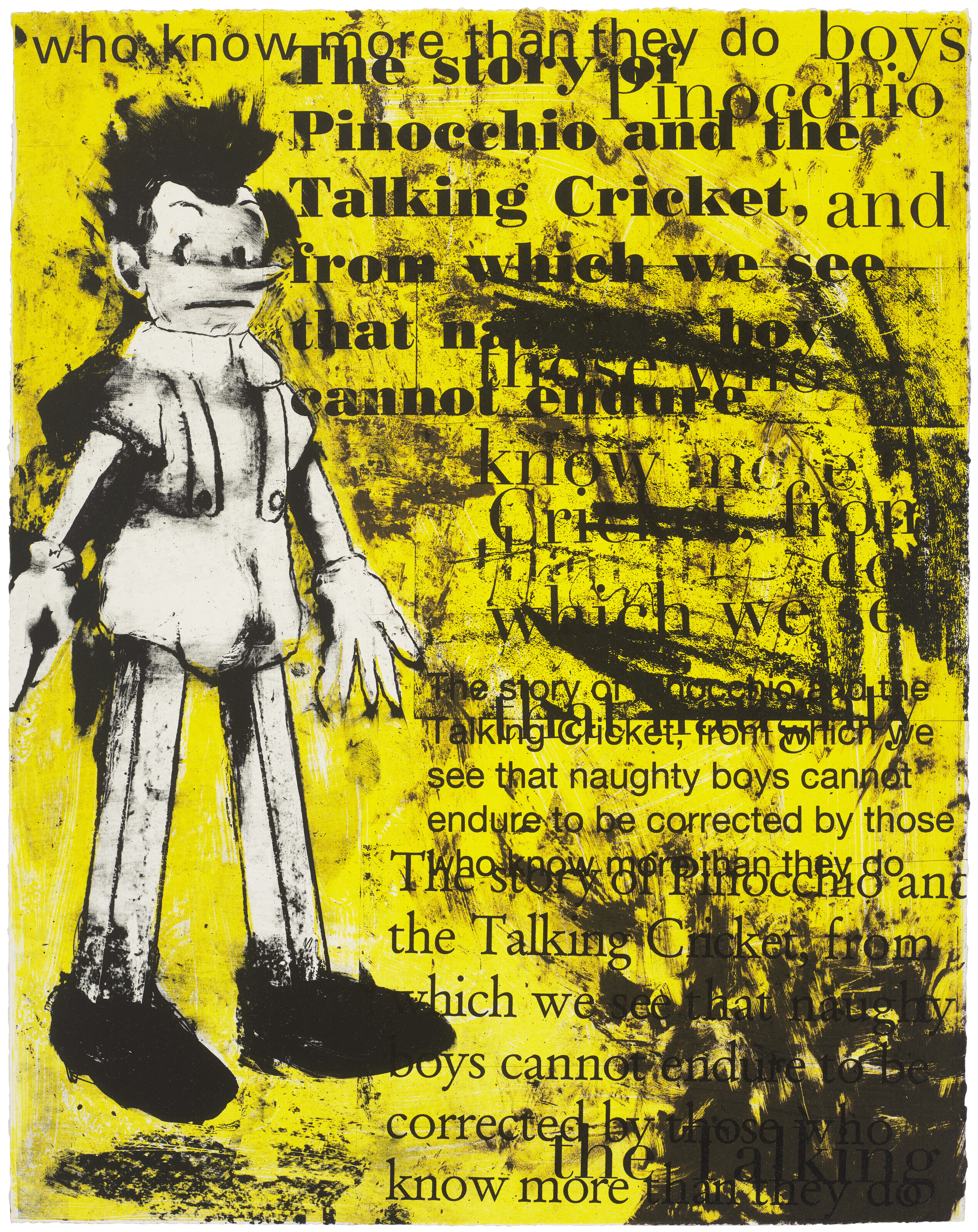 Jim Dine — Пиноккио, изображение 5