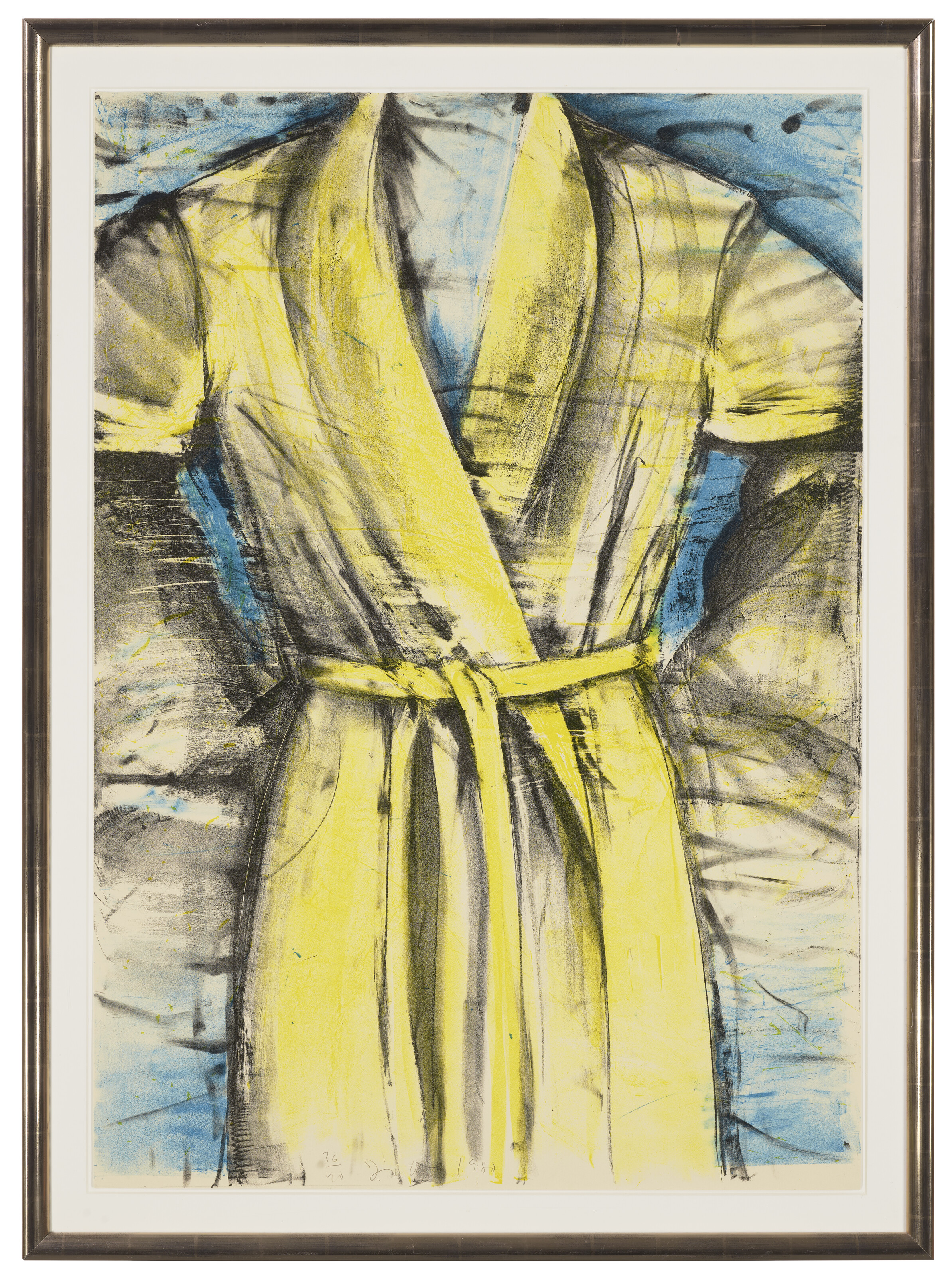 Jim Dine — Желтая мантия, изображение 2