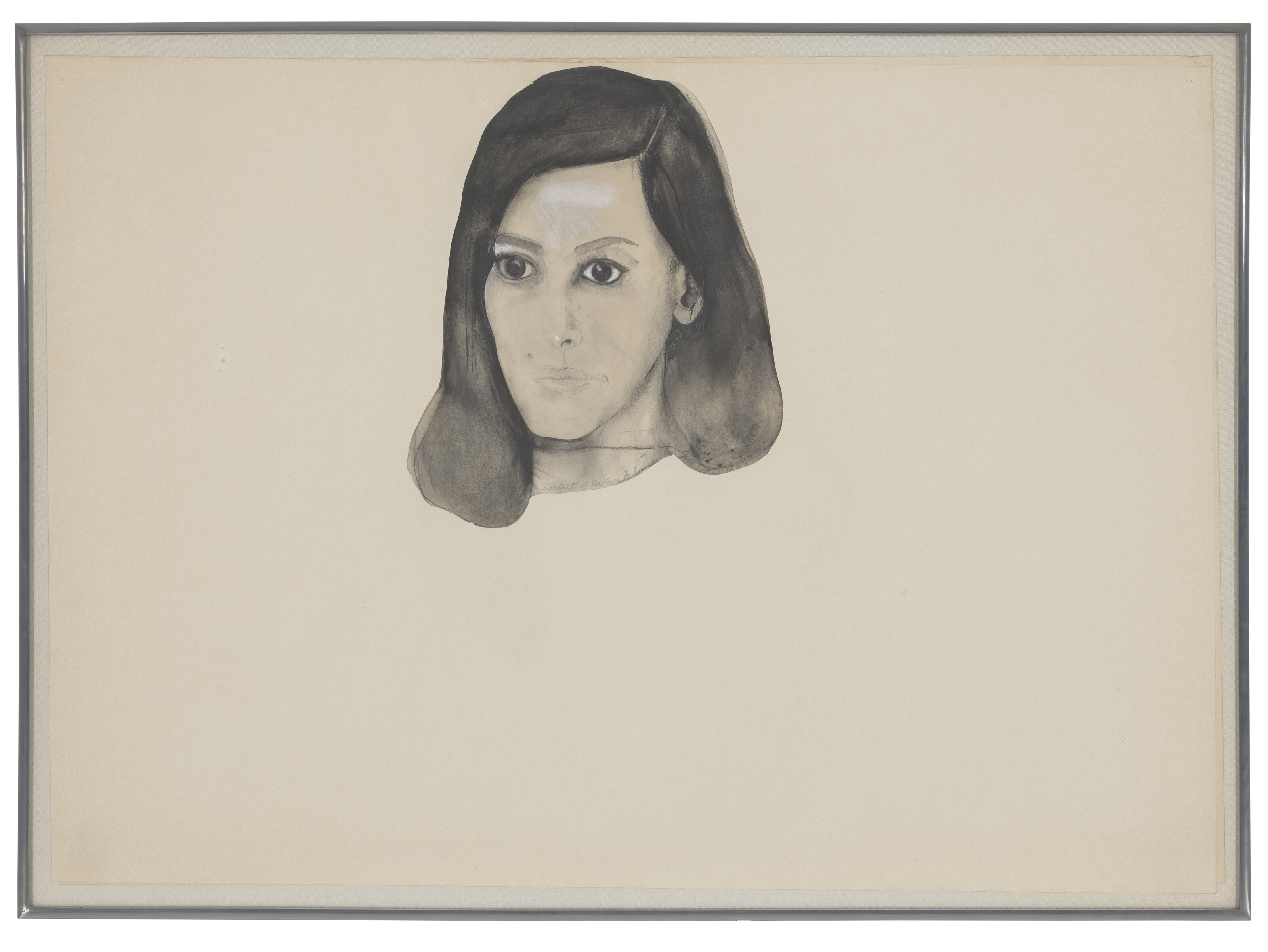 Jim Dine — Портрет Барбары Якобсон, изображение 2