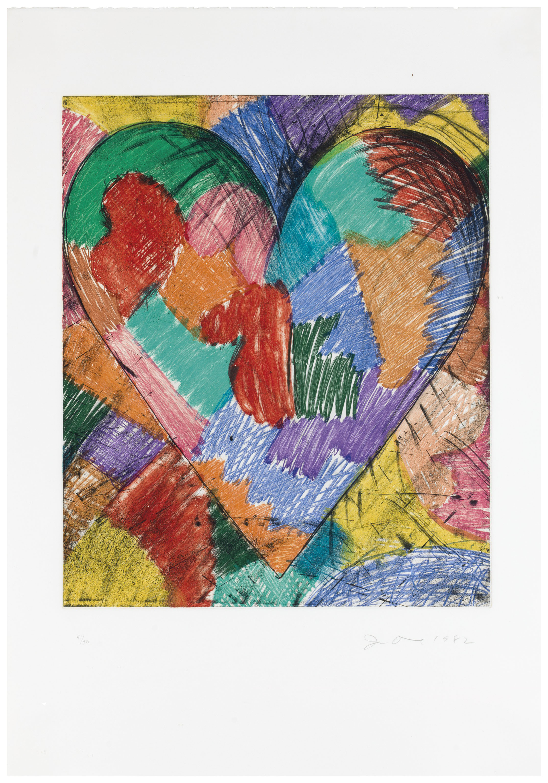 Jim Dine — Сердце под названием Парижская весна