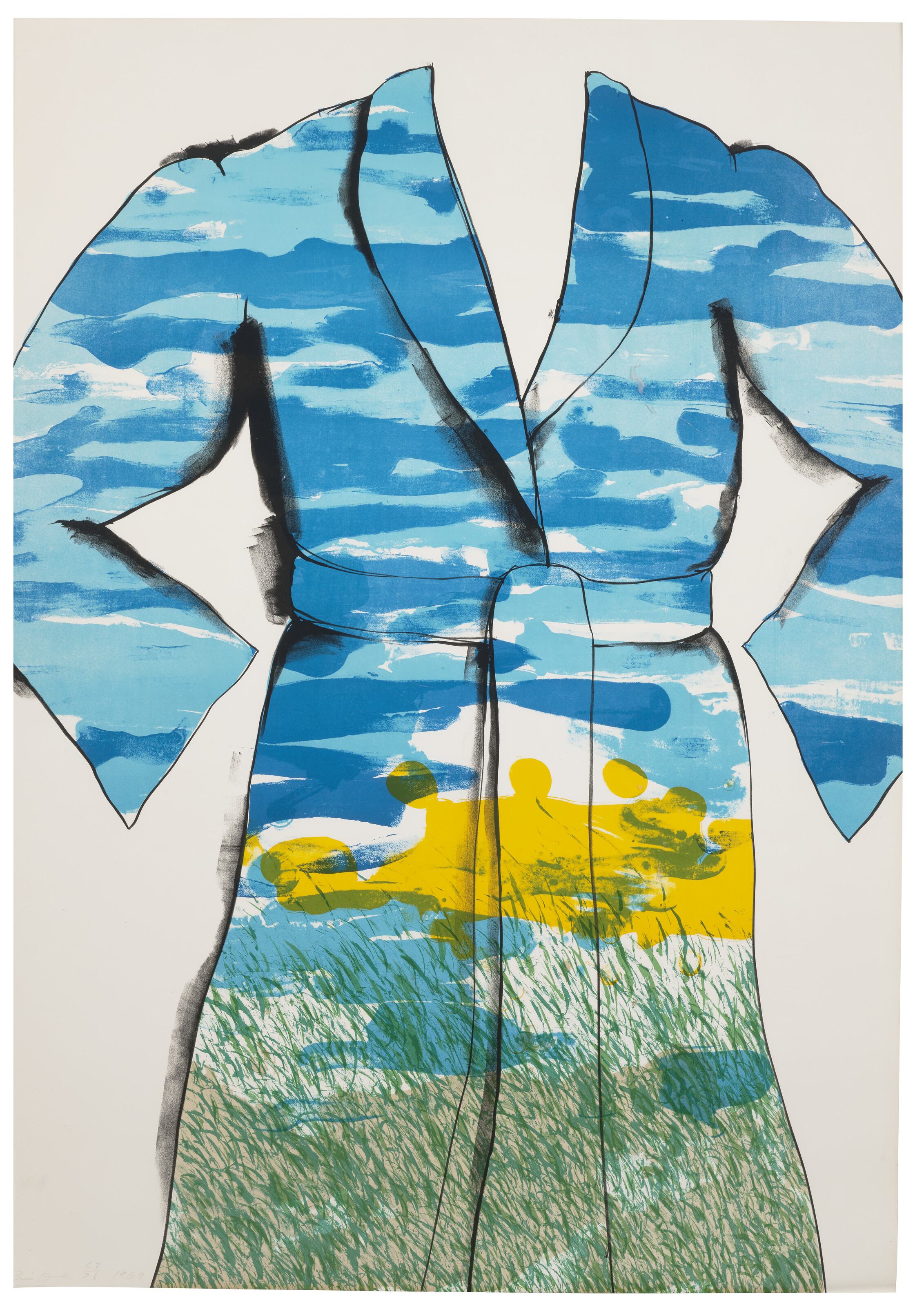 Jim Dine — Автопортрет: Пейзаж