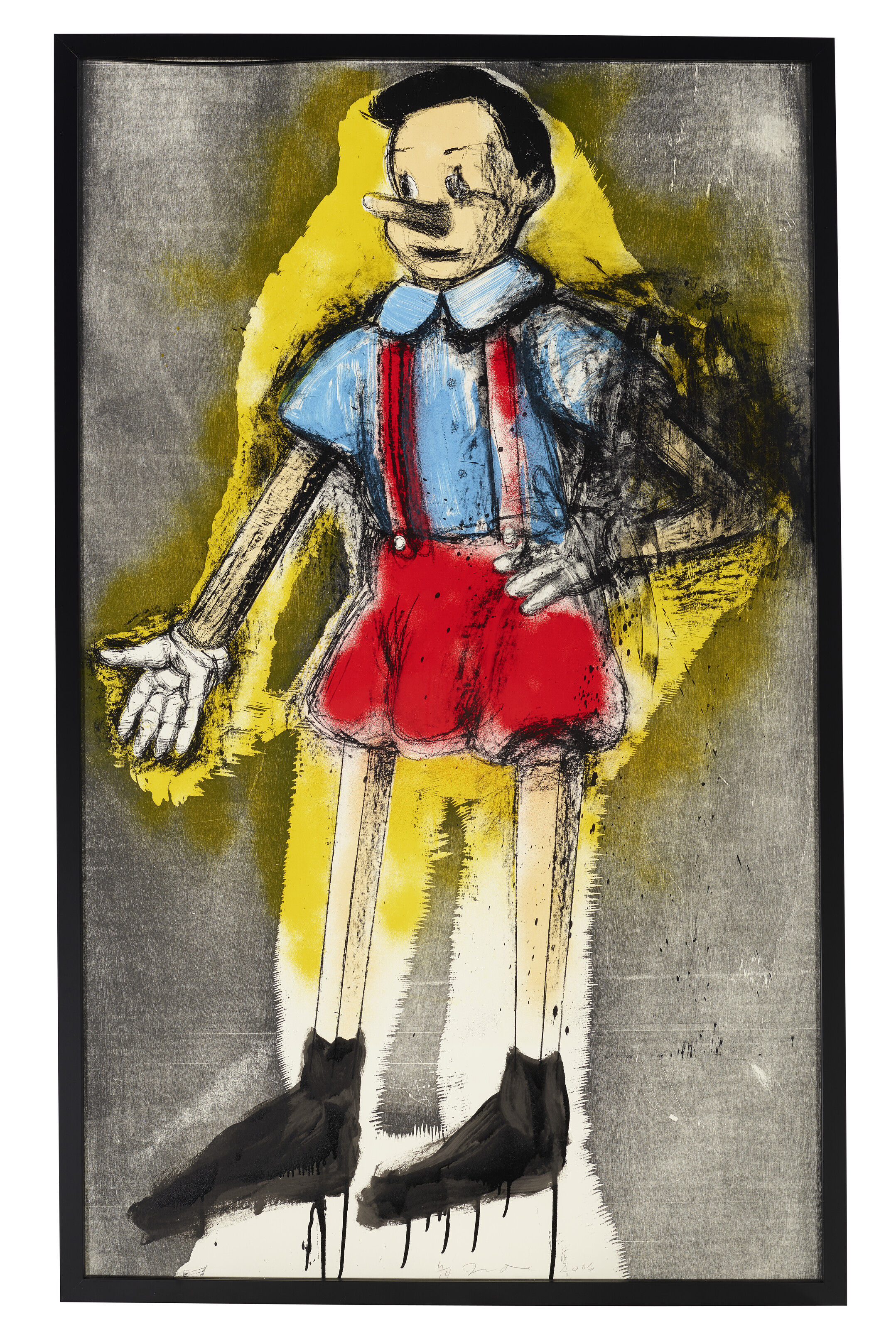 Jim Dine — Пиноккио в сорочке, изображение 2