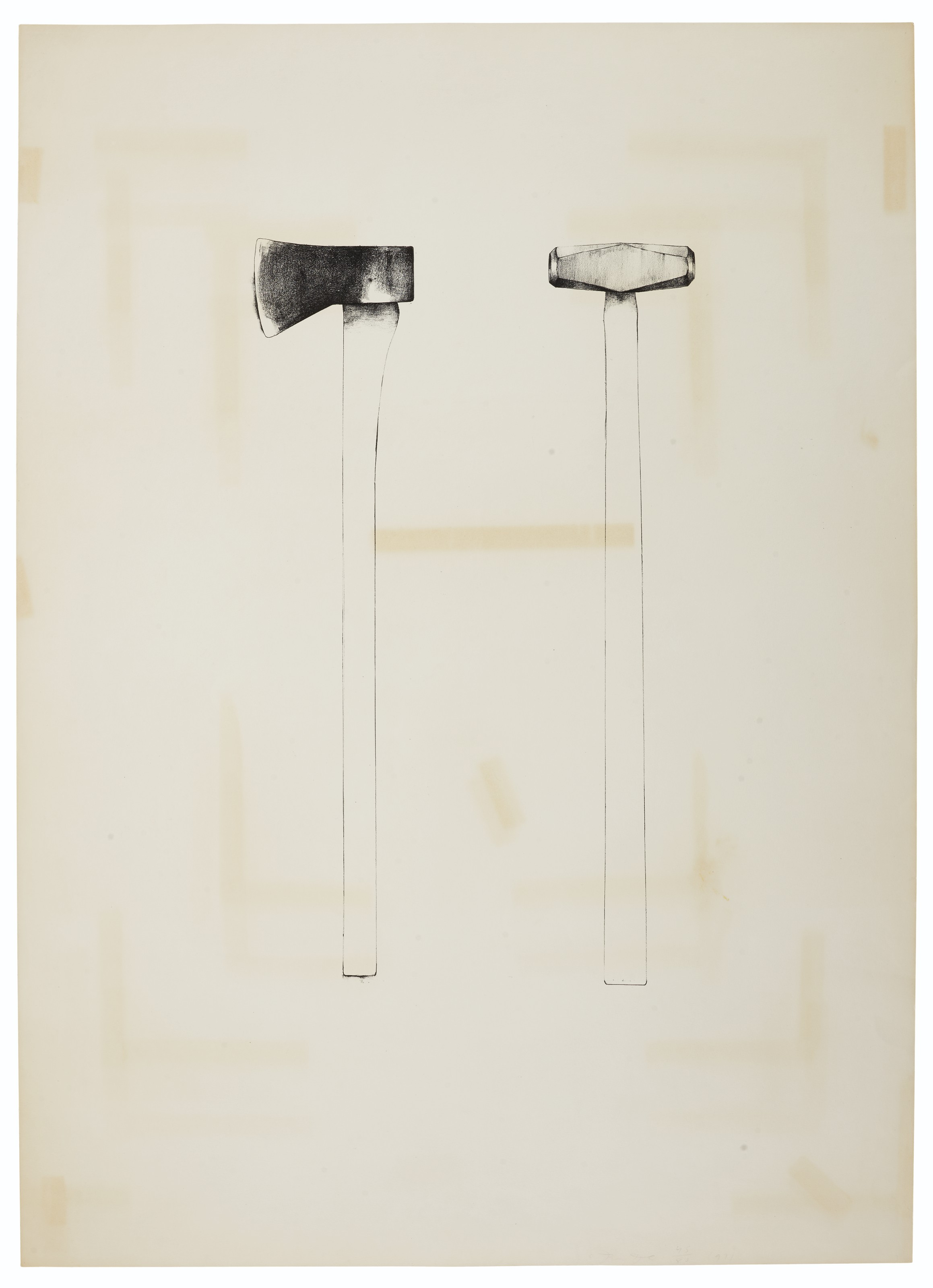 Jim Dine — Две гравюры художника, изображение 3