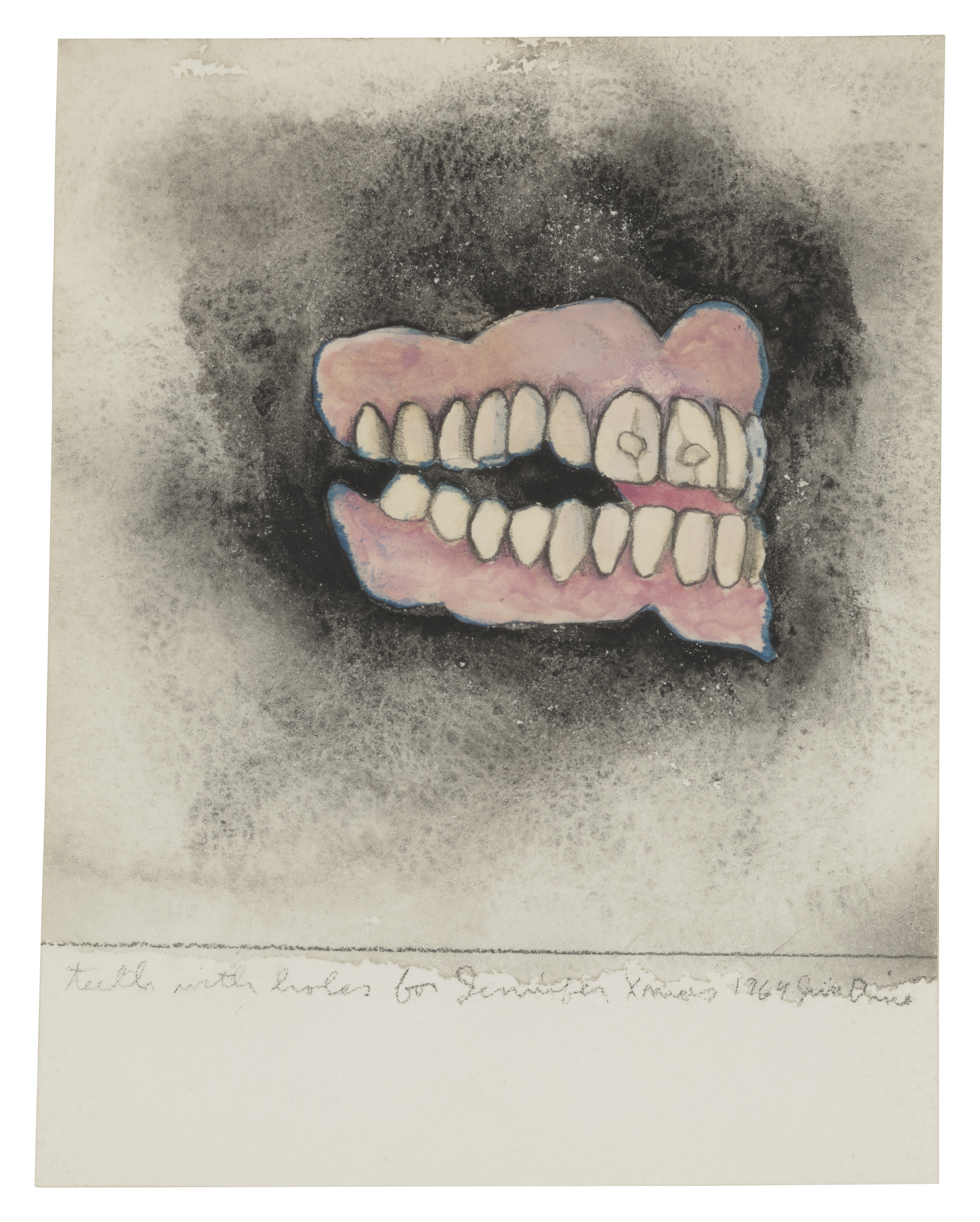 Jim Dine — Зубы с углублениями
