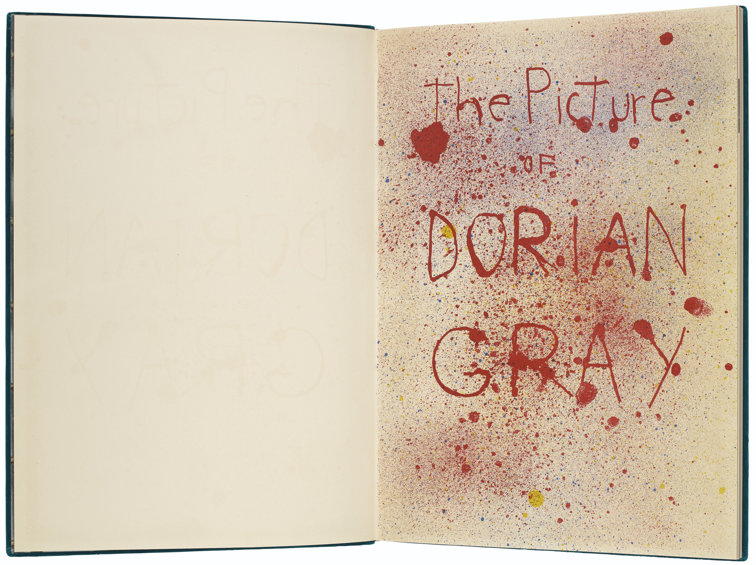 Jim Dine — Оскар Уайльд, "Портрет Дориана Грея", Petersburg Press, Ltd., Лондон, 1968, изображение 2