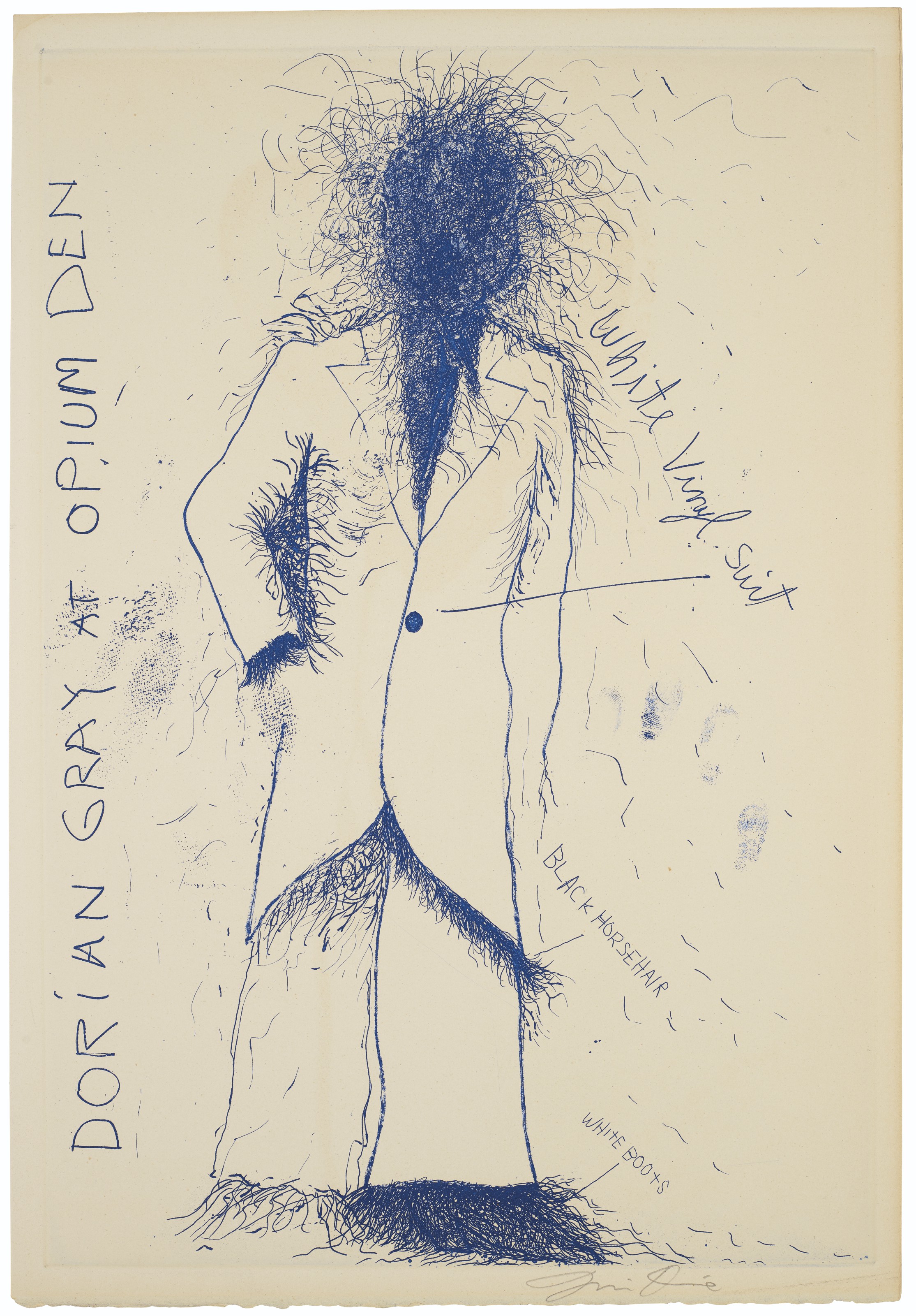 Jim Dine — Оскар Уайльд, "Портрет Дориана Грея", Petersburg Press, Ltd., Лондон, 1968, изображение 7