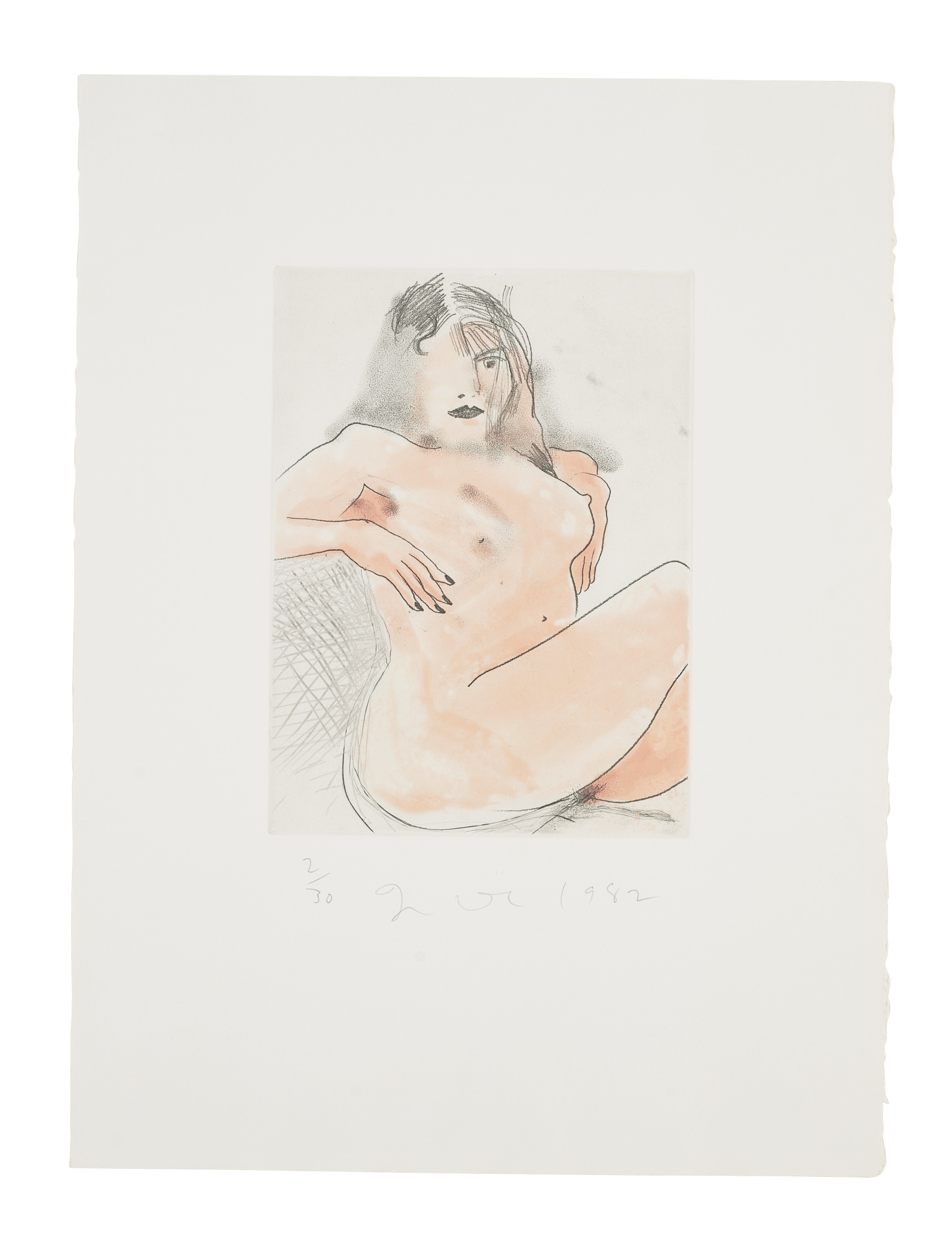 Jim Dine — Восемь маленьких обнаженных фигур, изображение 2