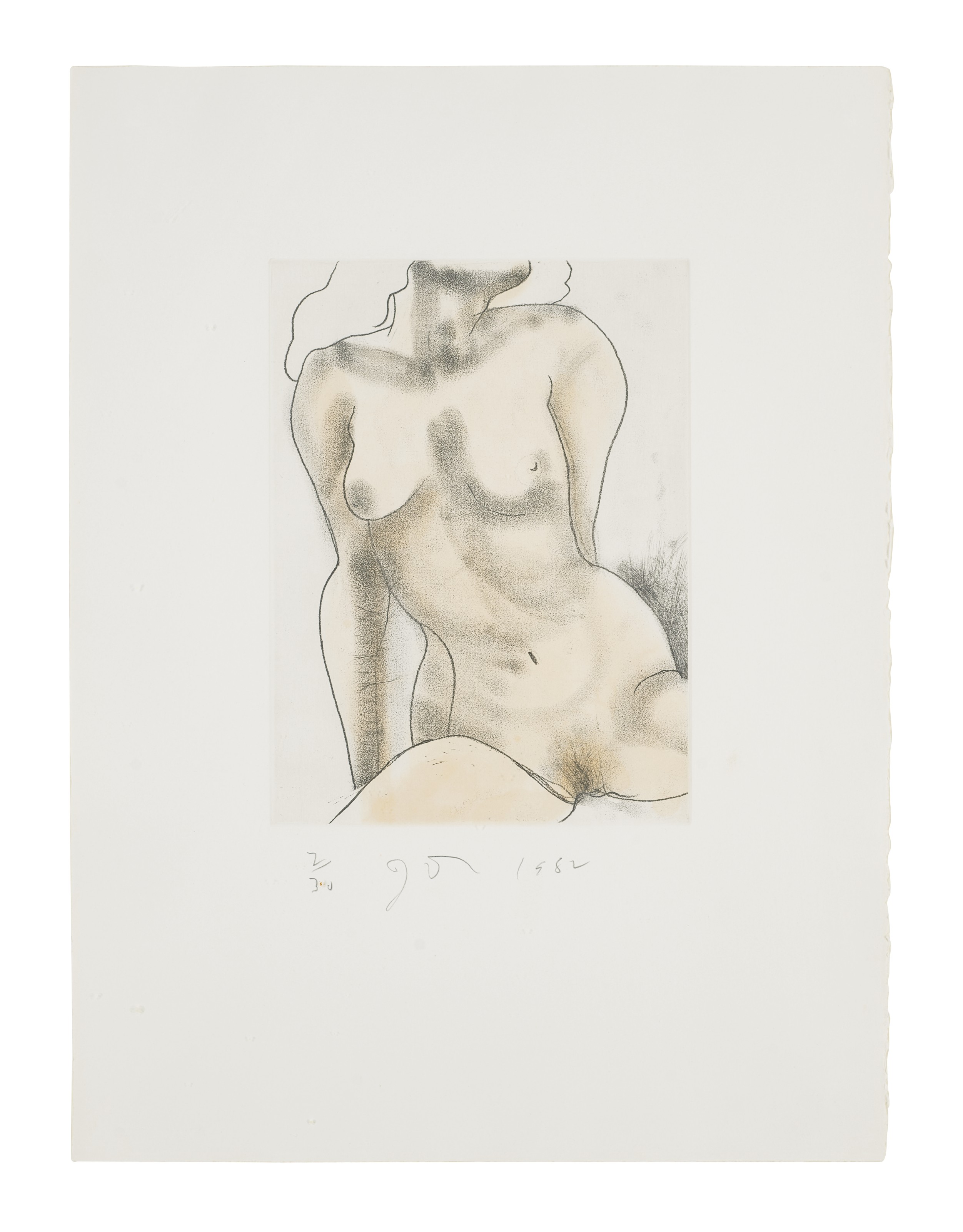 Jim Dine — Восемь маленьких обнаженных фигур, изображение 4