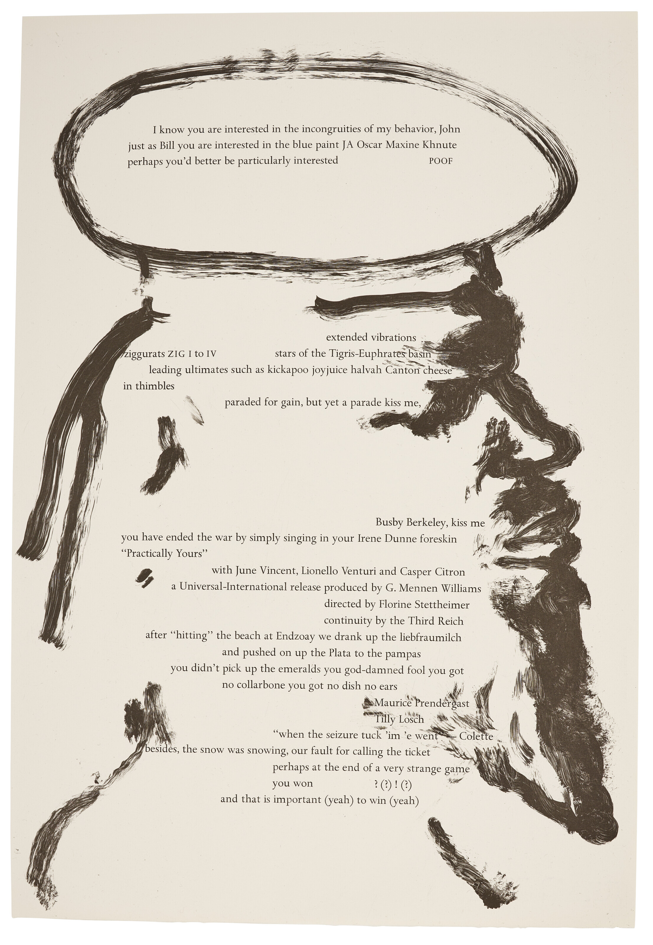 Jim Dine — Фрэнк О'Хара, Biotherm (для Билла Берксона), изображение 6
