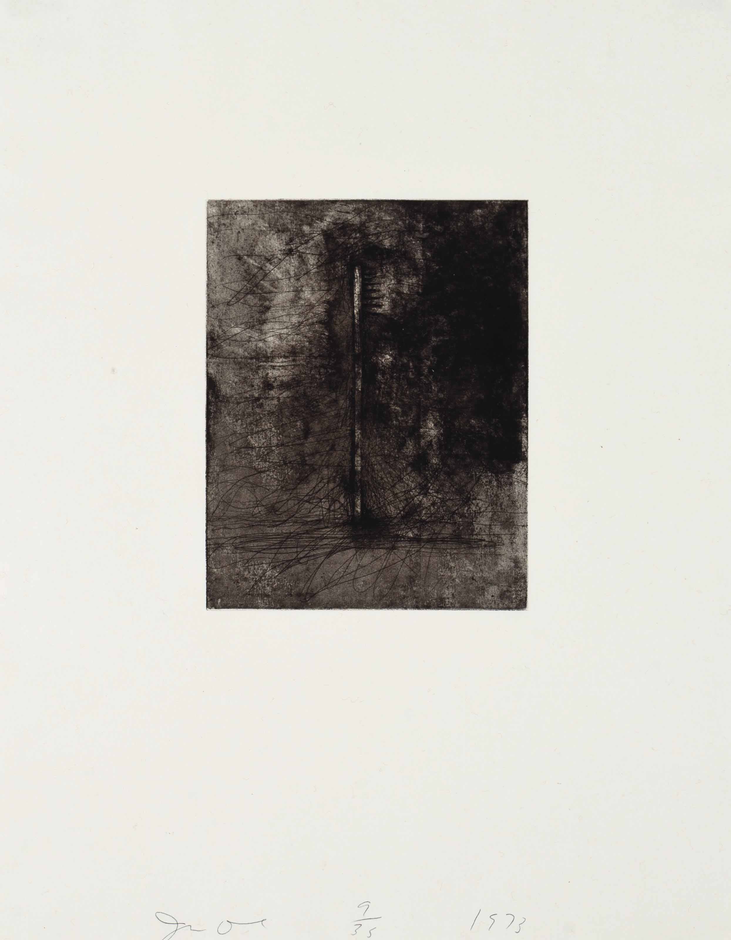 Jim Dine — Зубная щётка