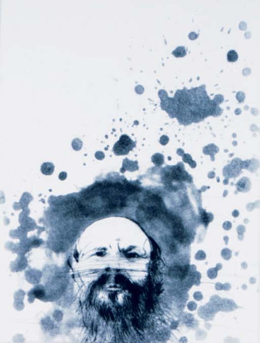 Jim Dine — Автопортрет головы (колледж Уильямса, 161)