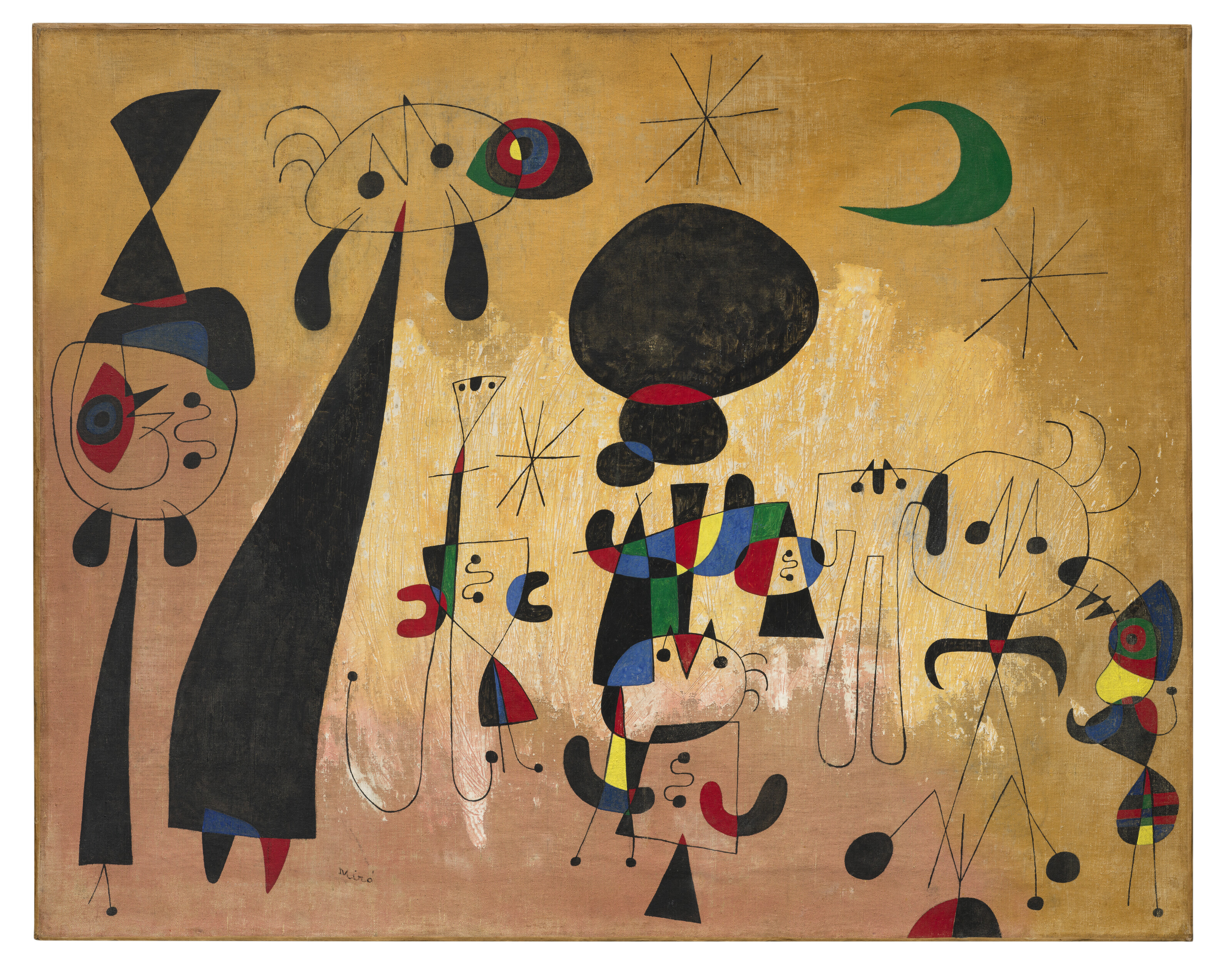 Joan Miró — Красота (Женщины, лунный свет, этуали), изображение 2