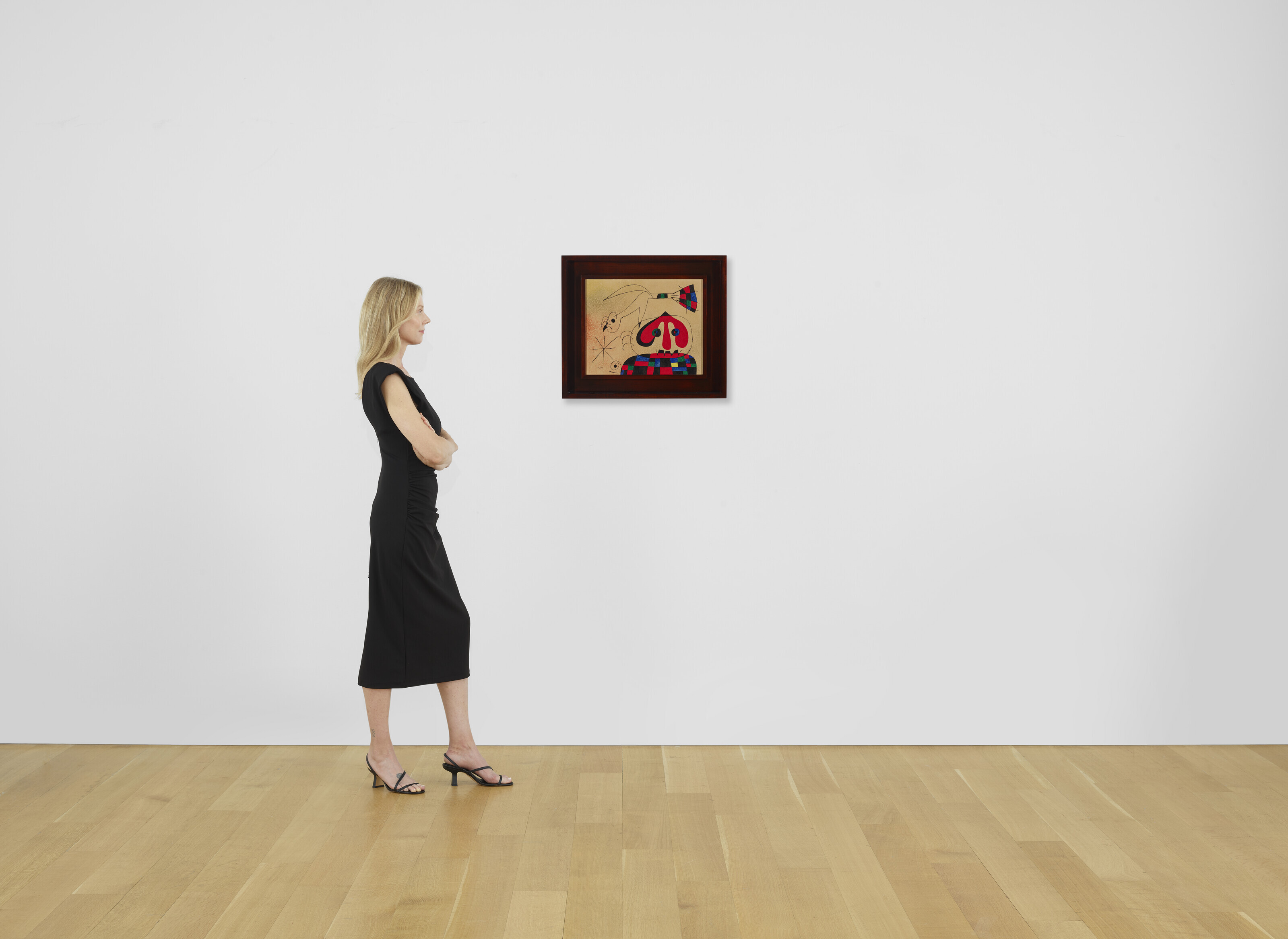 Joan Miró — Взгляд, устремленный на горизонт, разделяющий криков Орла (Пристальный взгляд, устремленный на горизонт, Раздираемый криками Орла), изображение 4