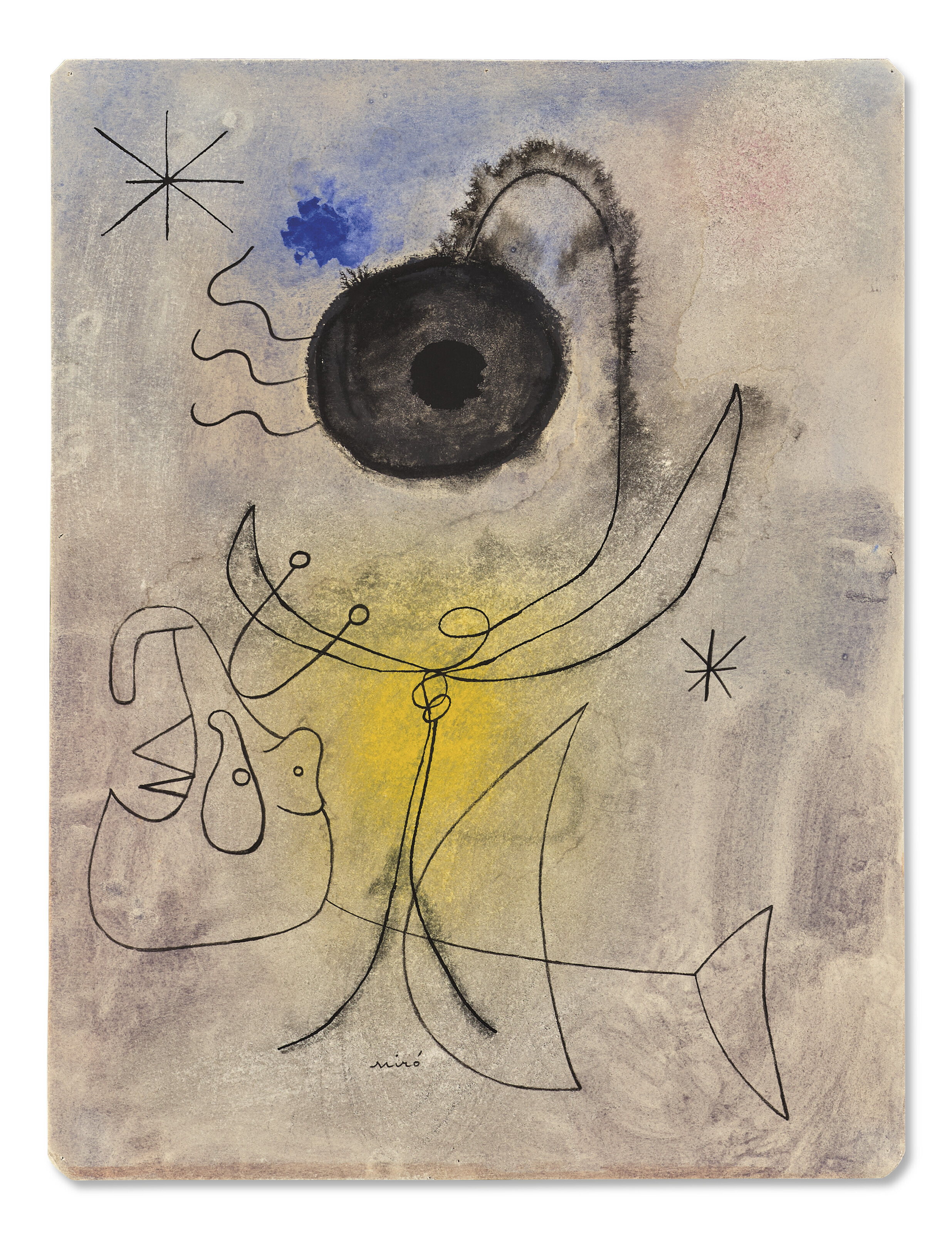 Joan Miró — Женщина, изюминка, этуаль, изображение 2