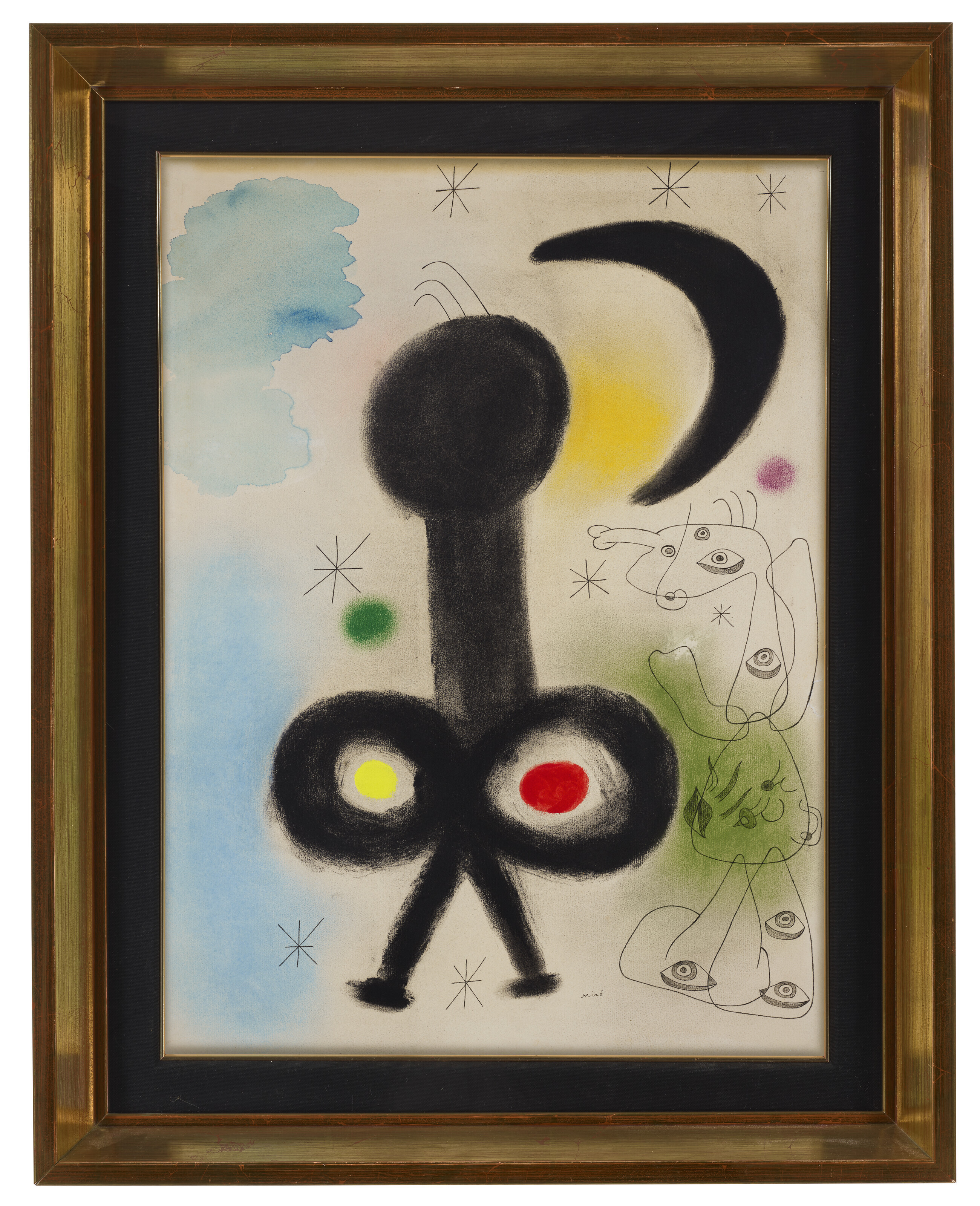Joan Miró — Женщины танцуют в ночи, изображение 2
