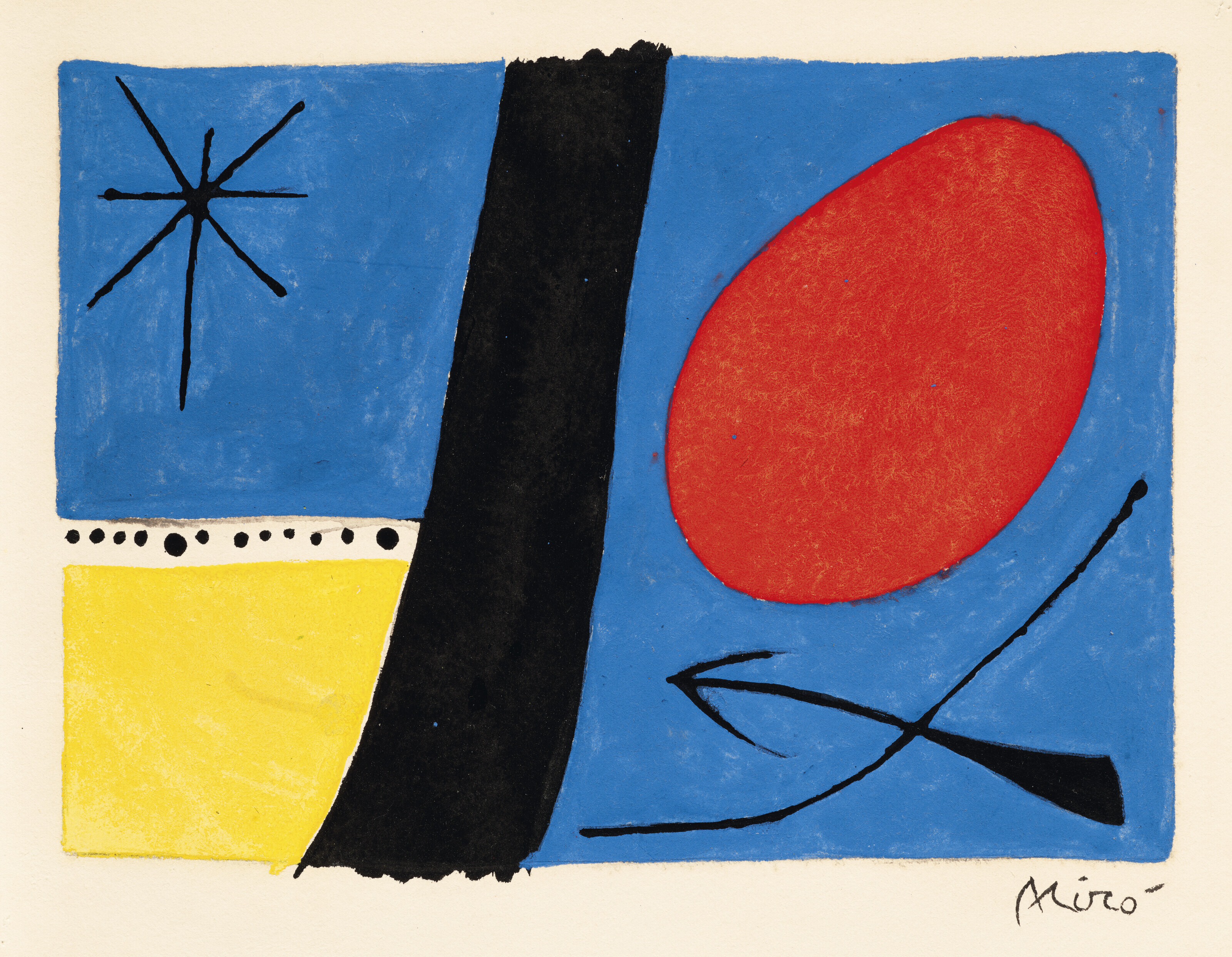 Joan Miró — Композиция, изображение 1