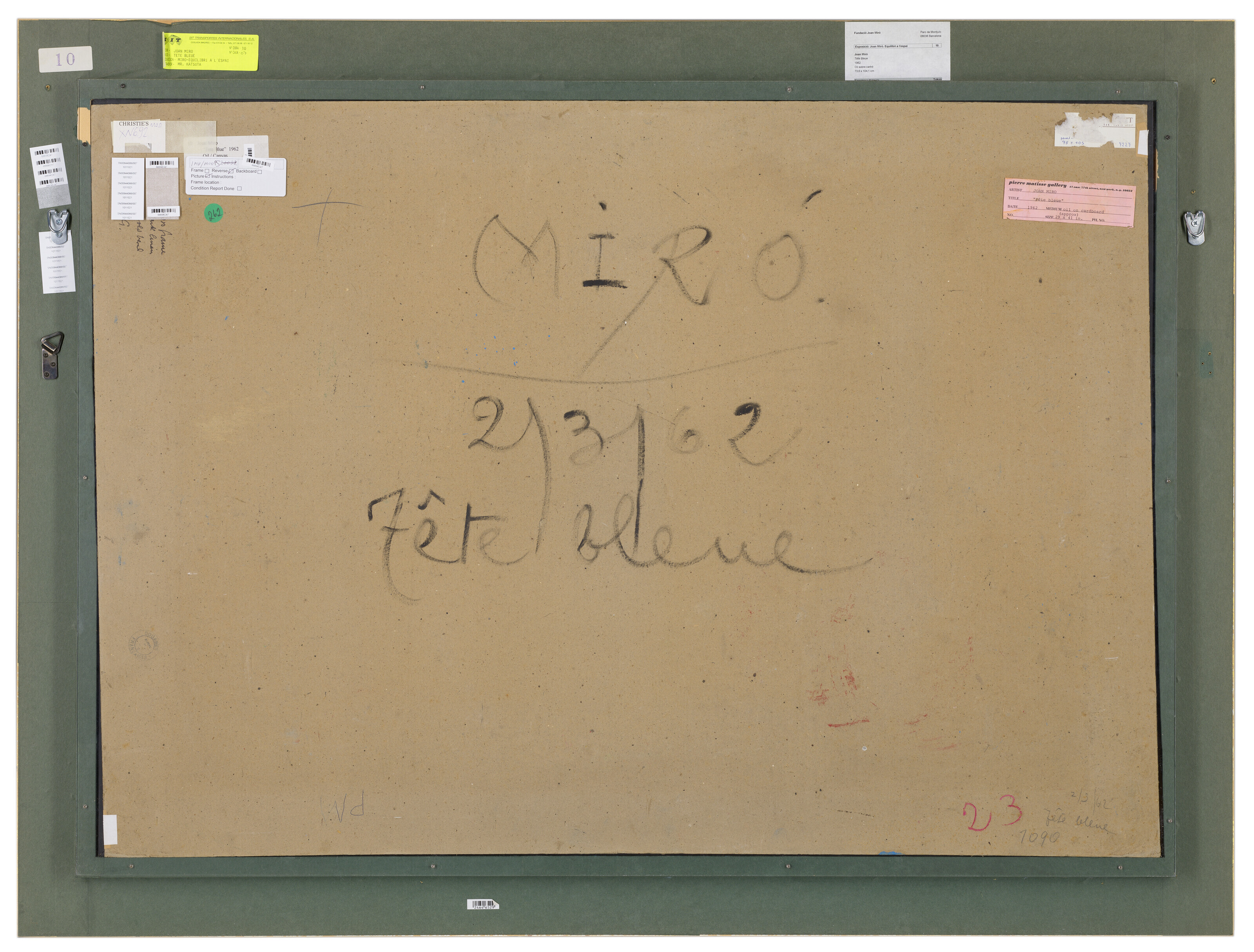 Joan Miró — Те-те-блю, изображение 2