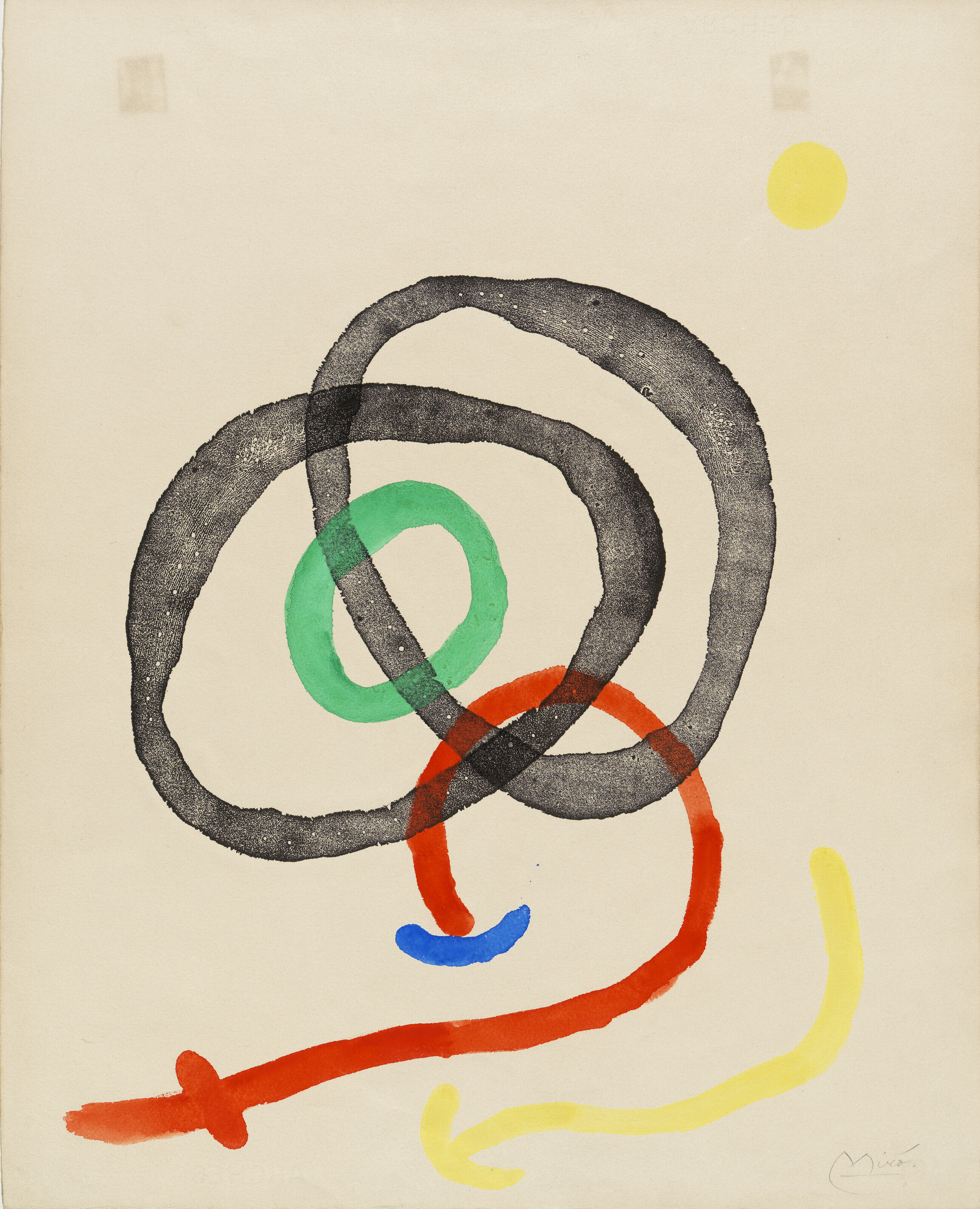Joan Miró — Без названия. Первое возвращение к альбому ‘Женщины’, изображение 1