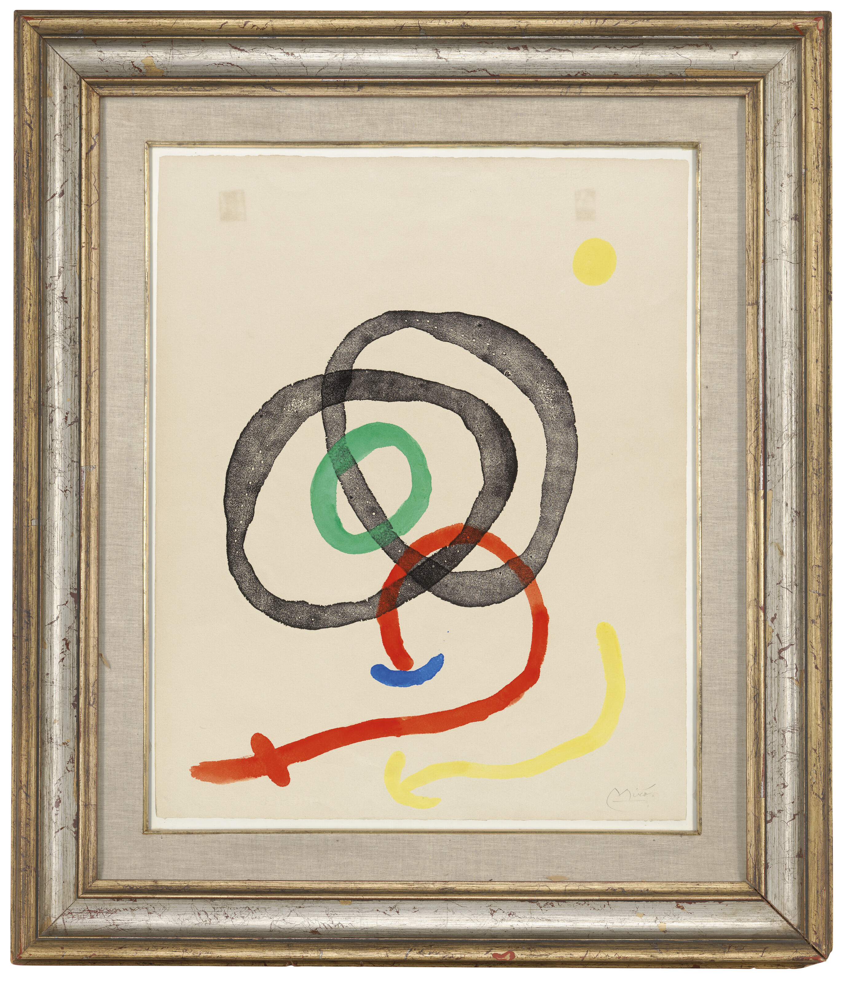 Joan Miró — Без названия. Первое возвращение к альбому ‘Женщины’, изображение 2
