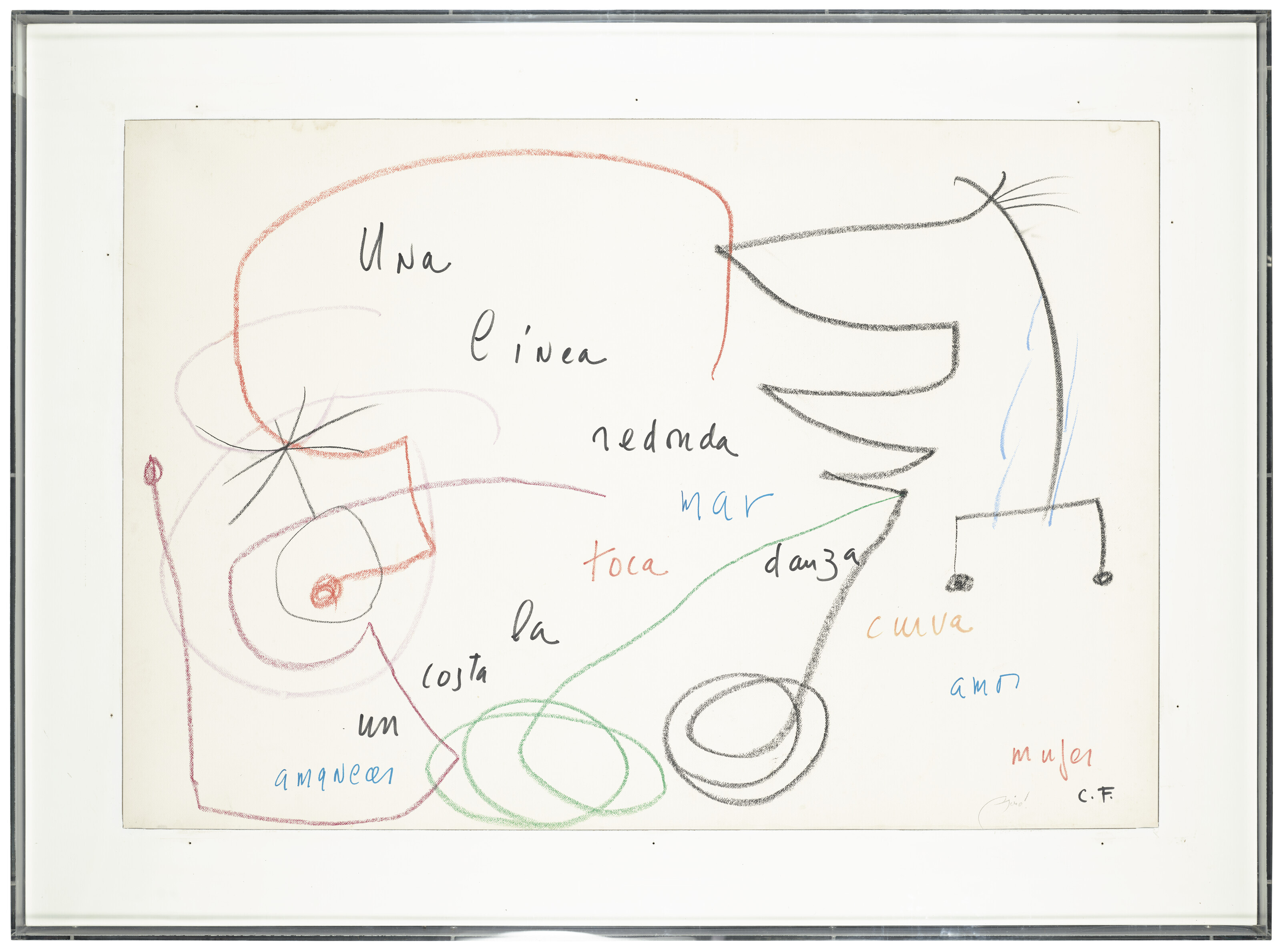 Joan Miró — Иллюстрация к поэме, изображение 4