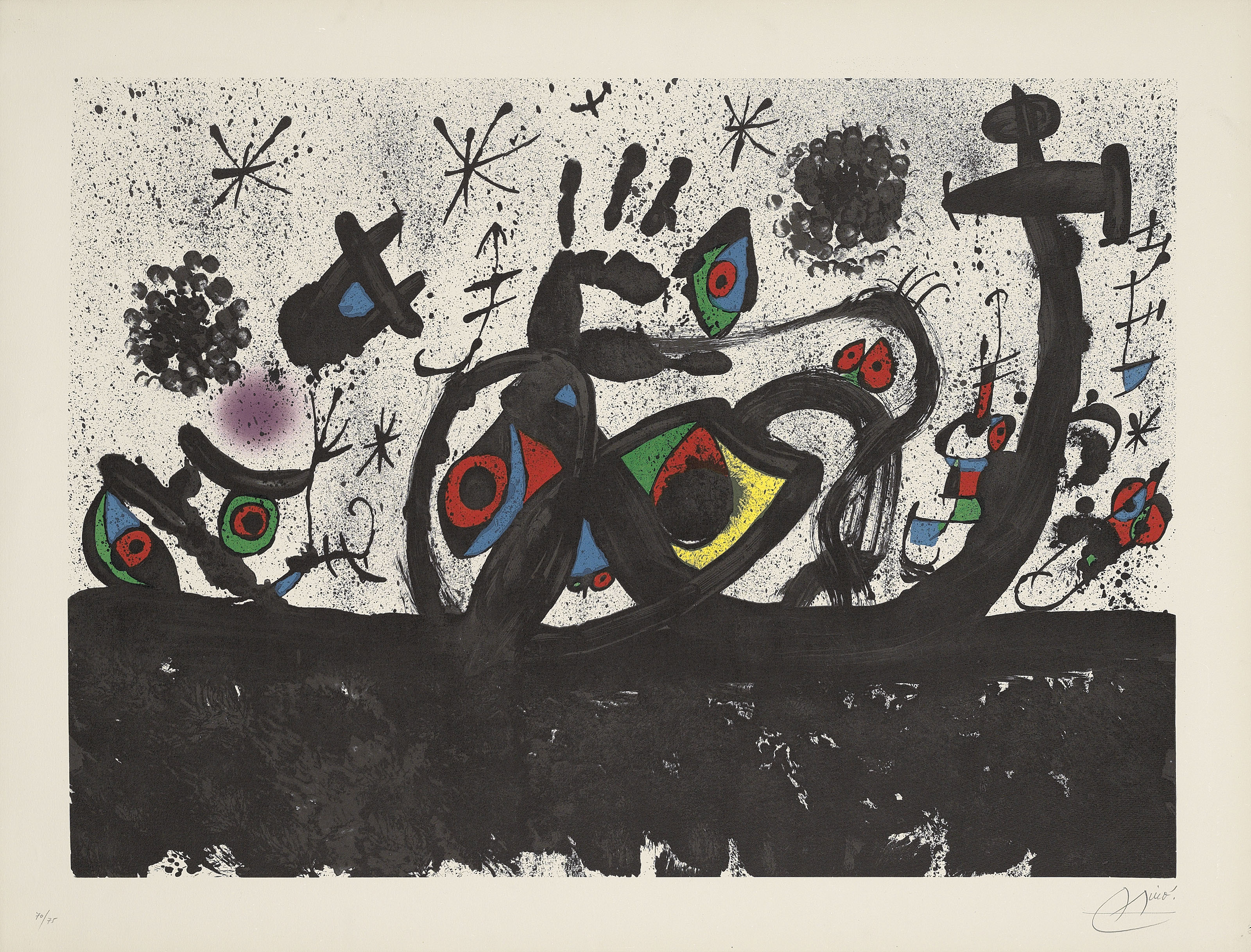 Joan Miró — Дом Джоан Пратс (M. 705, 709, 711, 713, 715, 717, 719, 721, 723, 725, 727, 729, 731, 733), изображение 9