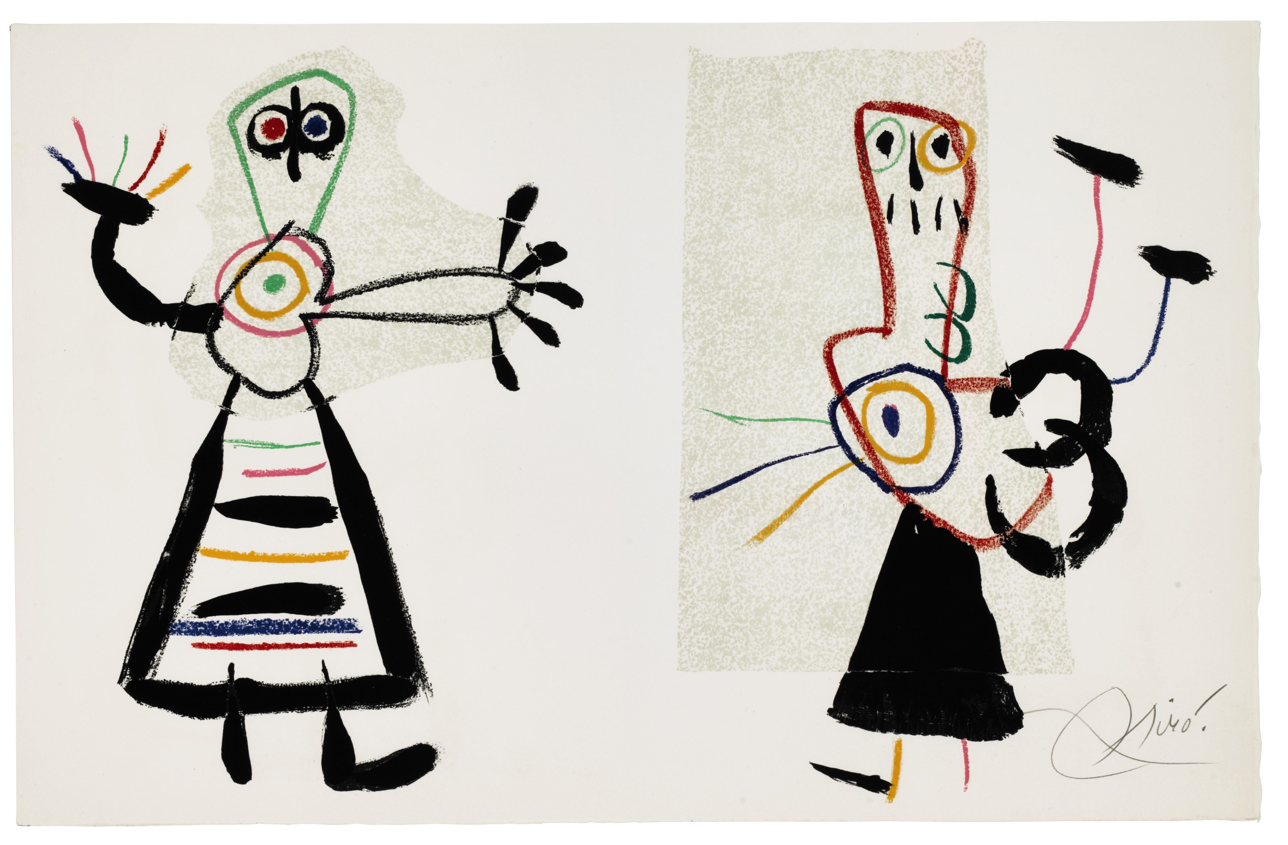 Joan Miró — Любовь к Юбю , Териада, Париж, 1975, изображение 2