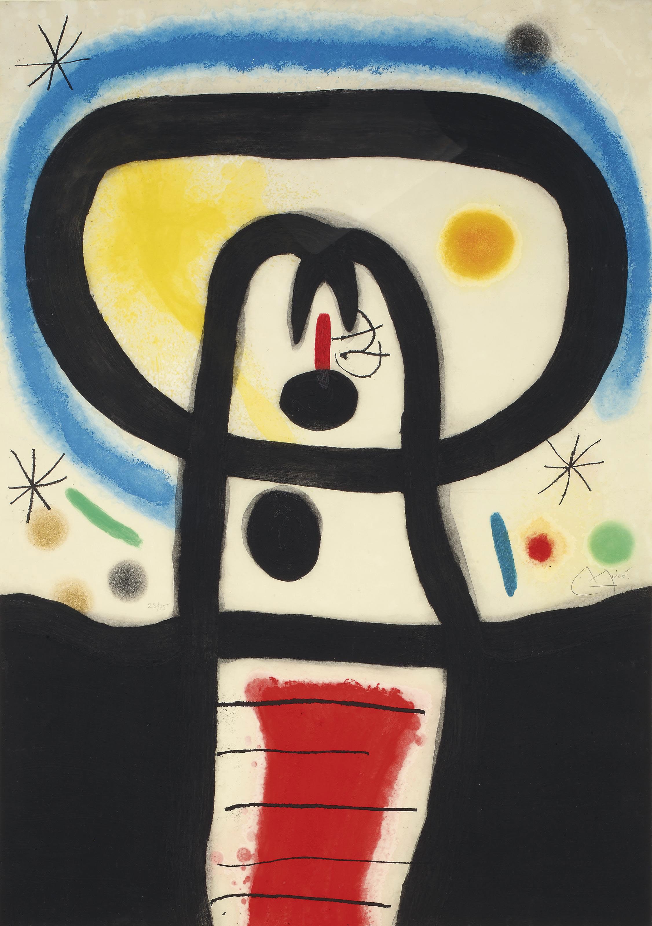 Joan Miró — Равноденствие (D. 428)
