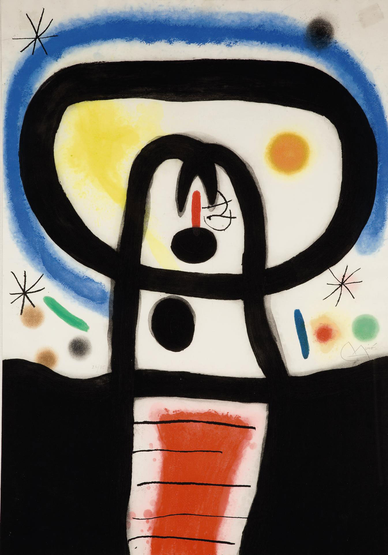 Joan Miró — Равноденствие (D. 428)
