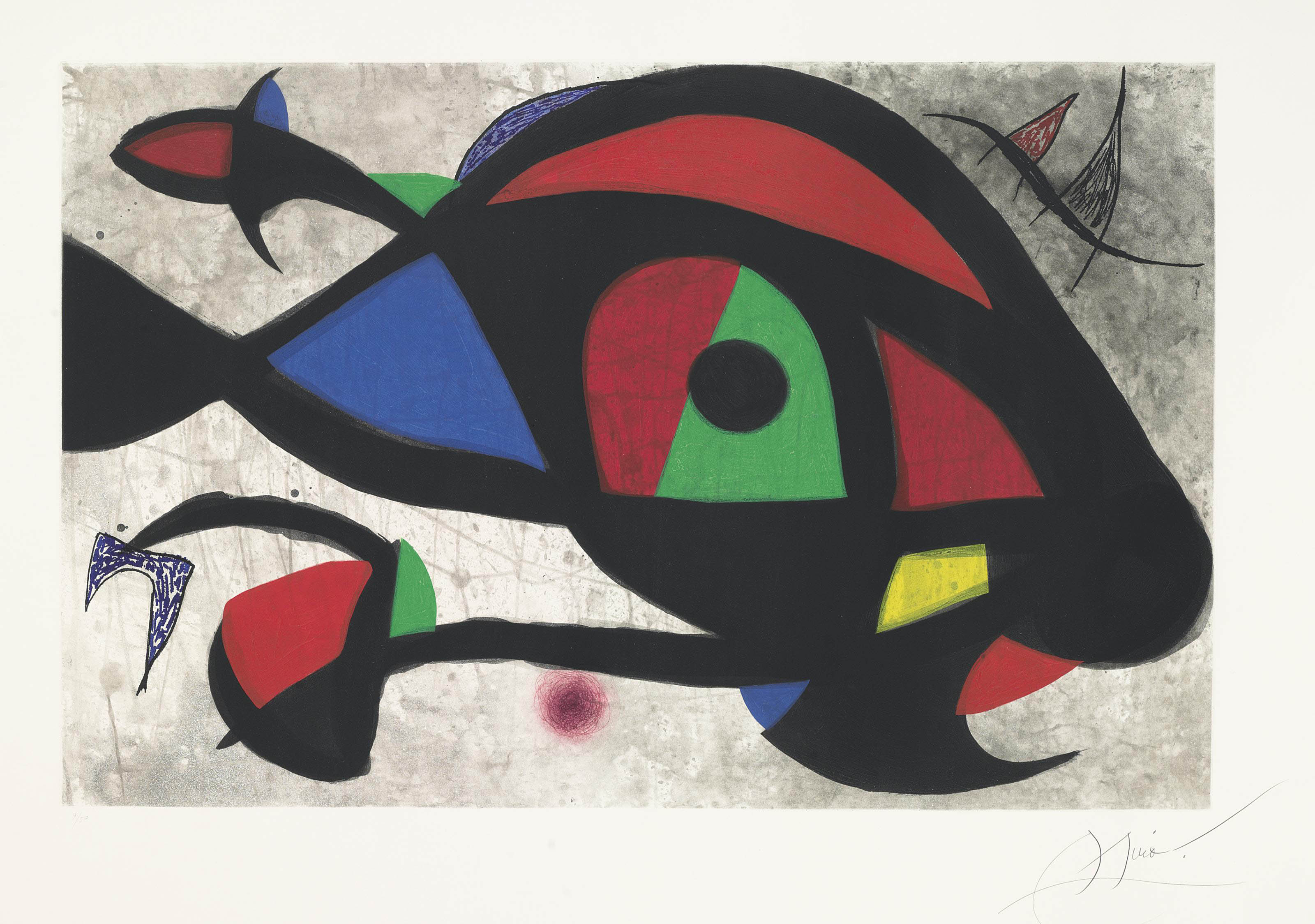 Joan Miró — Ле-Белуга (D. 756)