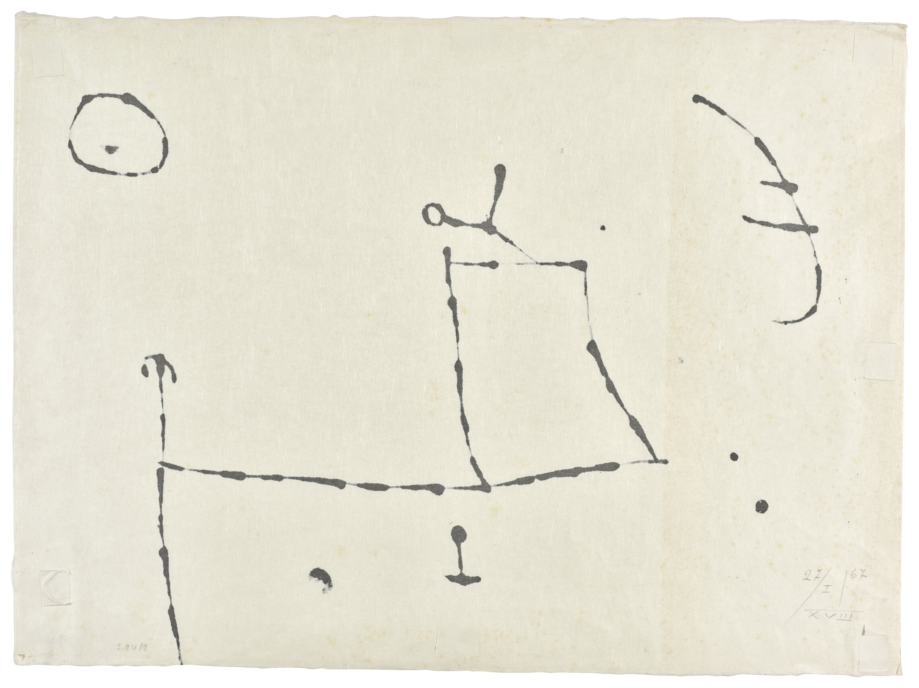 Joan Miró — Без названия XVIII, изображение 3
