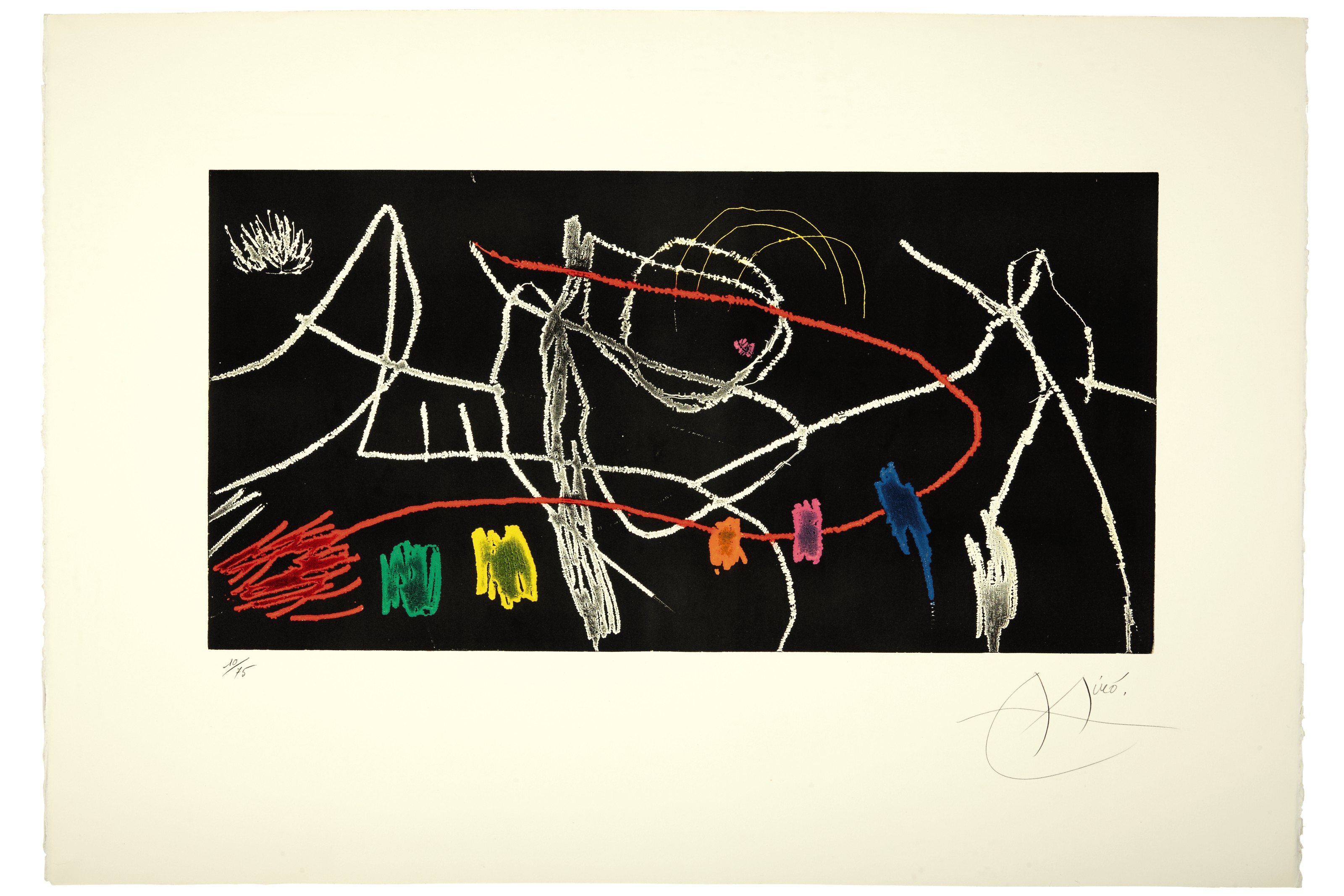 Joan Miró — Гравюры для выставки "Юн", Пьер Матисс, Нью-Йорк, 1973, изображение 5